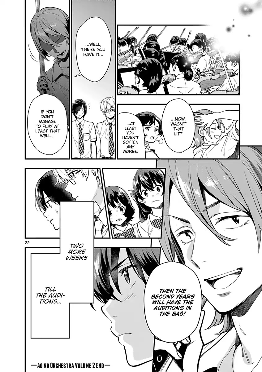 Ao no Orchestra Chapter 14 page 24 - Chapter 14: Senpai
