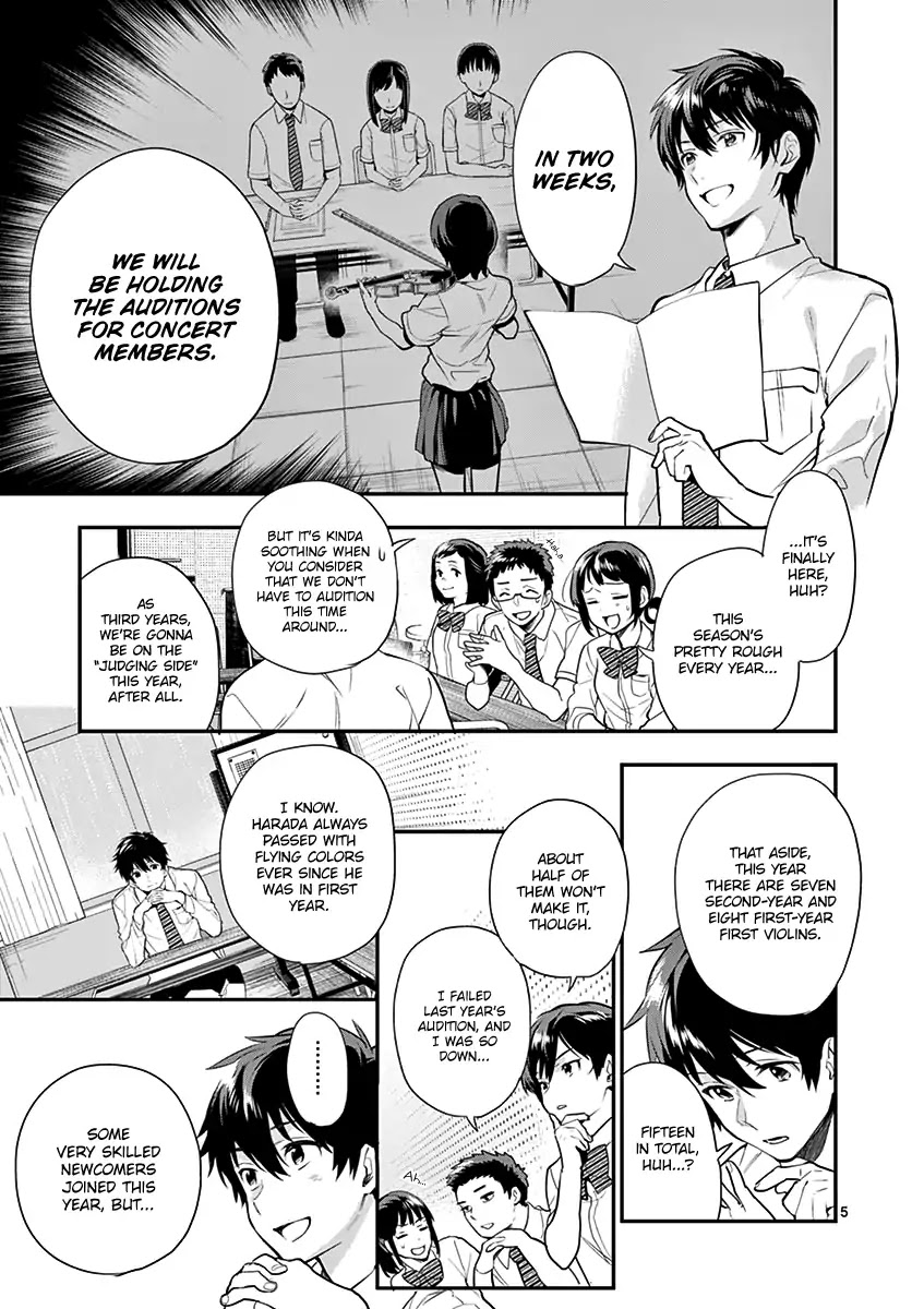 Ao no Orchestra Chapter 14 page 7 - Chapter 14: Senpai