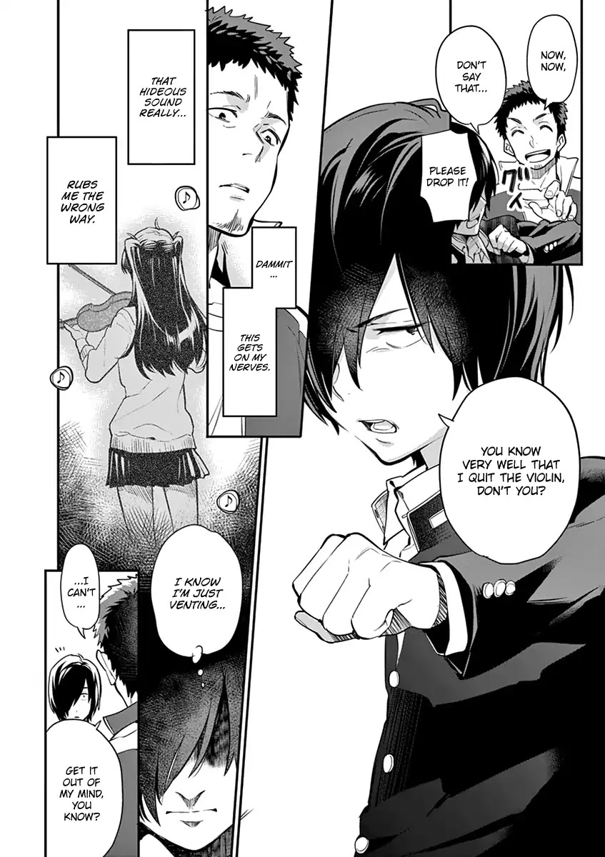 Ao no Orchestra Chapter 2 page 12 - Chapter 2: Two People and a Violin