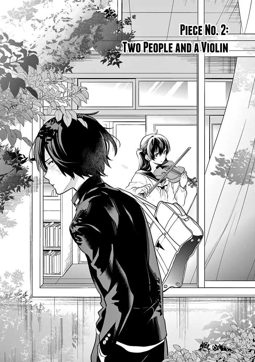 Ao no Orchestra Chapter 2 page 4 - Chapter 2: Two People and a Violin