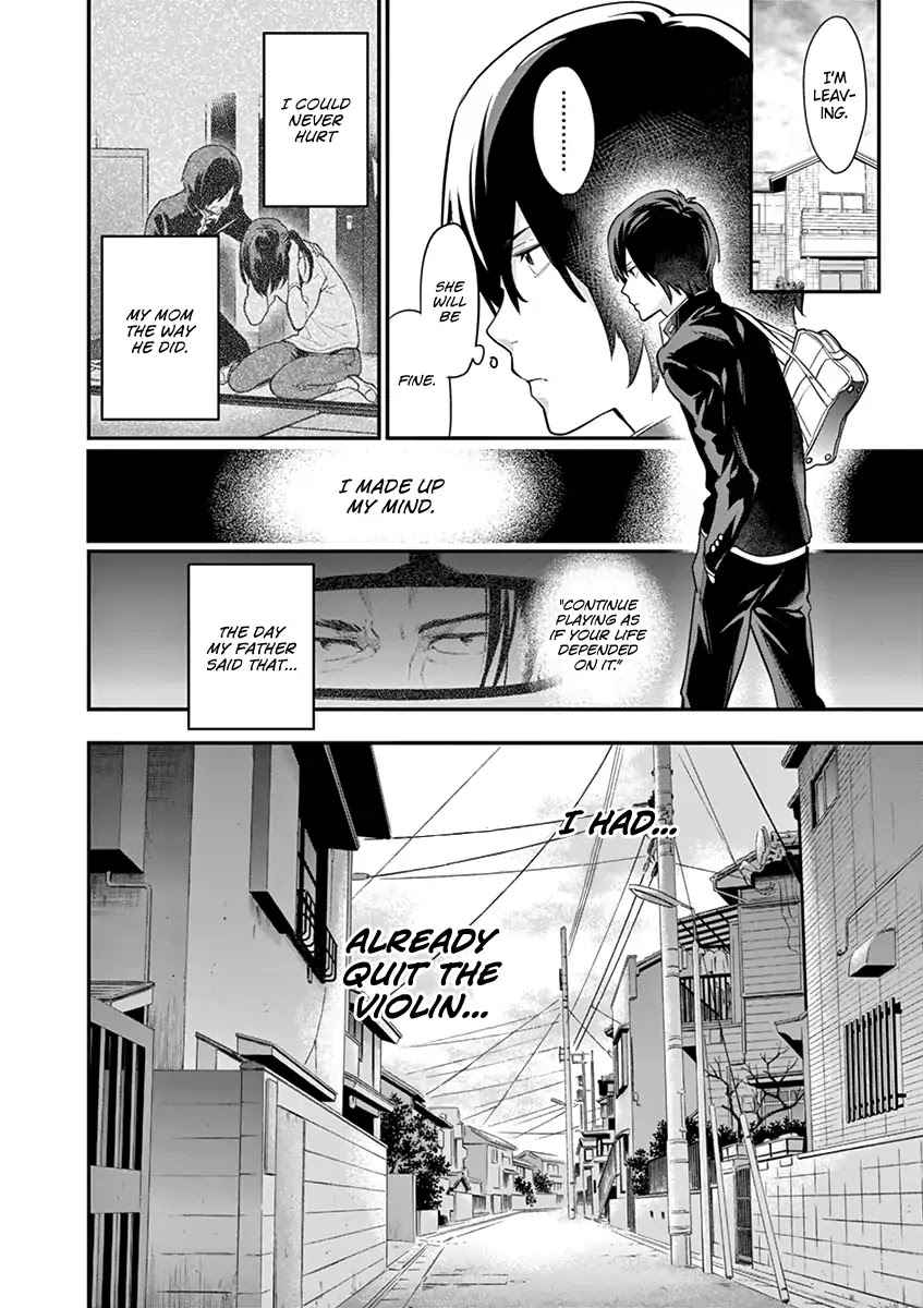 Ao no Orchestra Chapter 2 page 8 - Chapter 2: Two People and a Violin