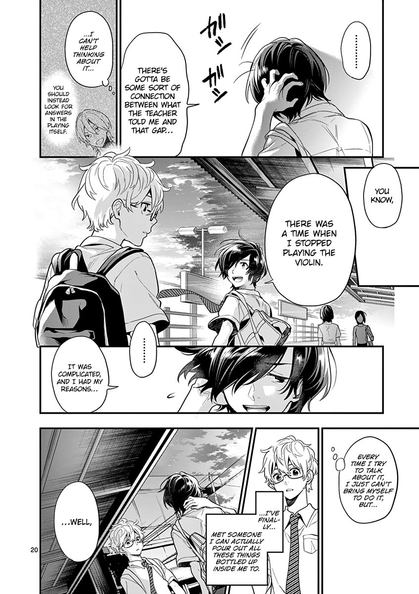 Ao no Orchestra Chapter 21 page 22 - Chapter 21: Your Own Tune