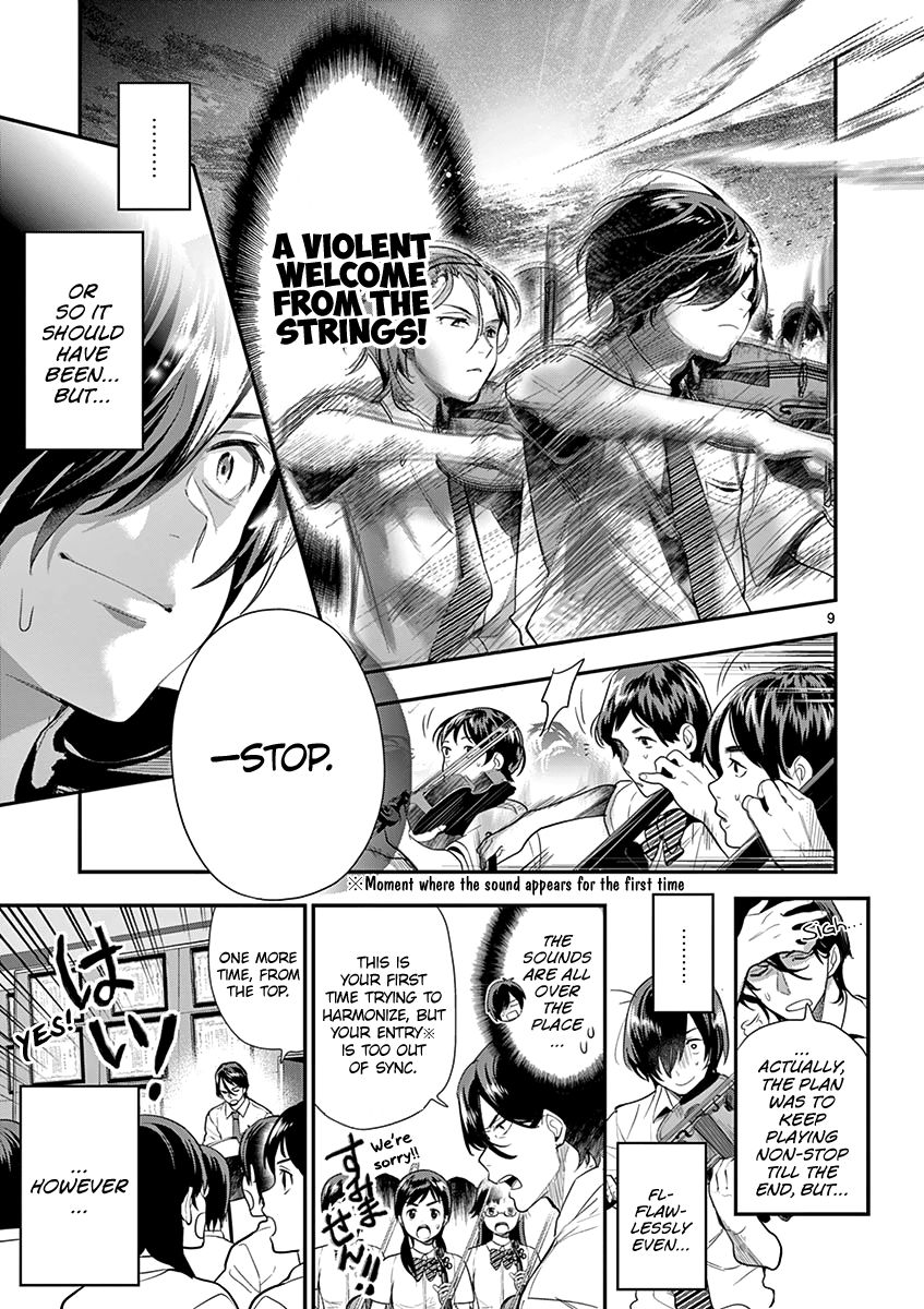 Ao no Orchestra Chapter 22 page 14 - Chapter 22: Compromising