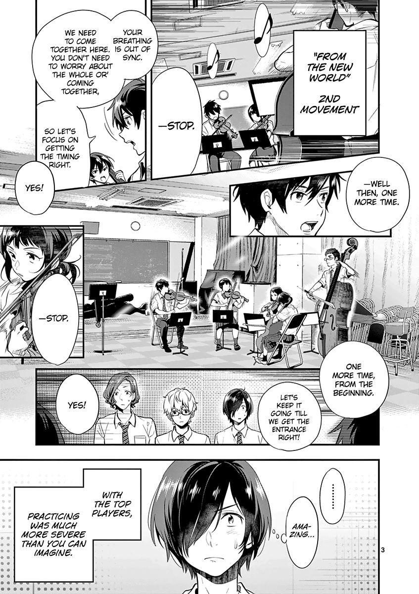 Ao no Orchestra Chapter 24 page 5 - Chapter 24: True Sound