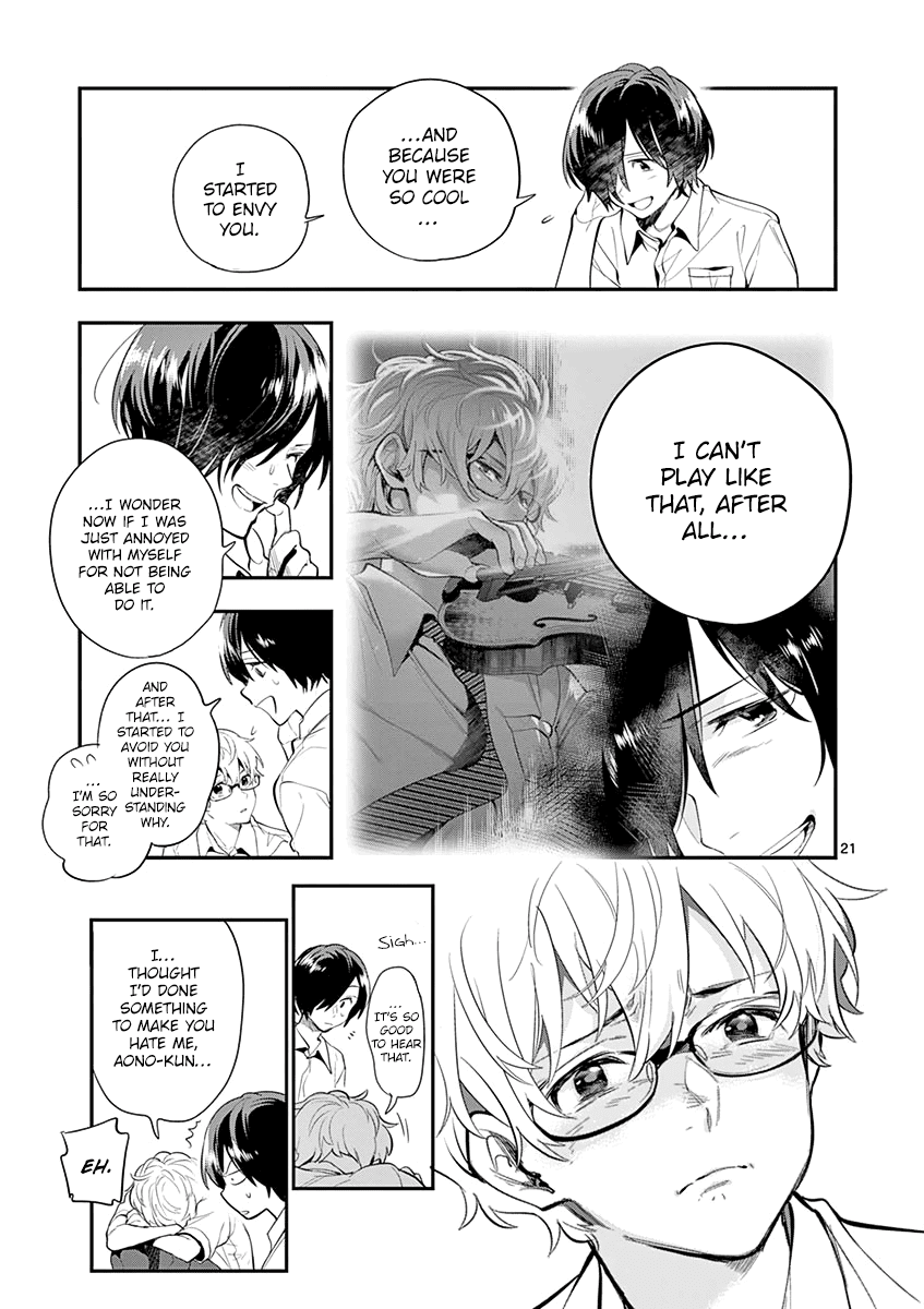 Ao no Orchestra Chapter 26 page 23 - Chapter 26: Worries