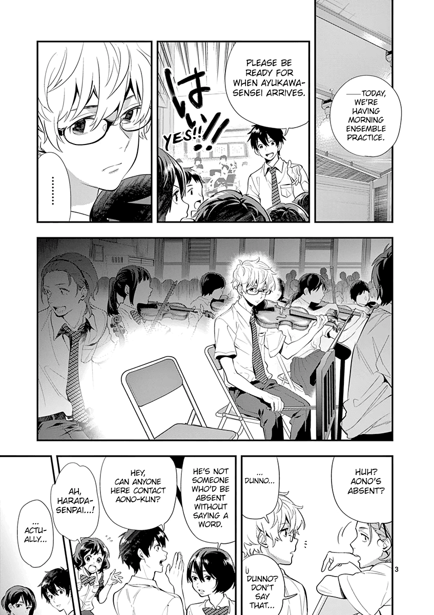 Ao no Orchestra Chapter 26 page 5 - Chapter 26: Worries