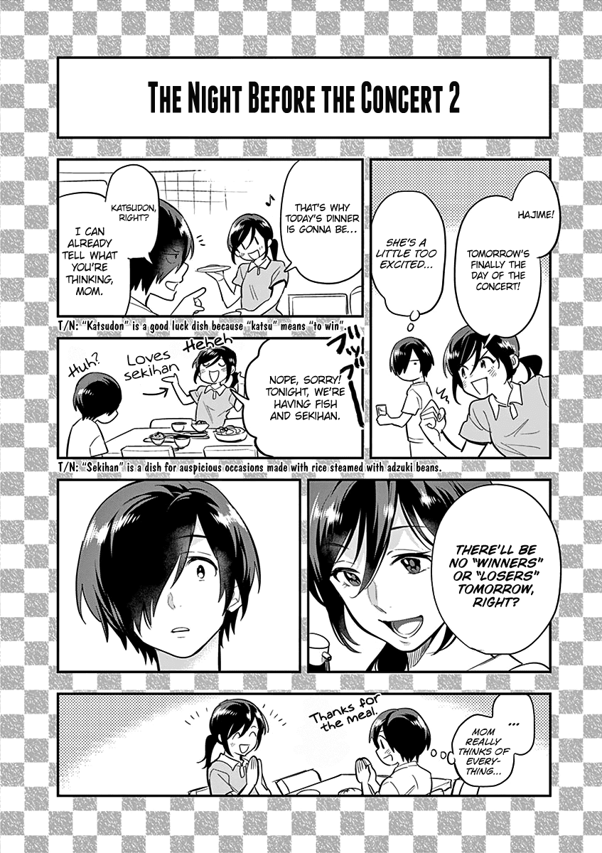 Ao no Orchestra Chapter 35.5 page 8 - Chapter 35.5: Piece No. 35.5: End of Volume Omake