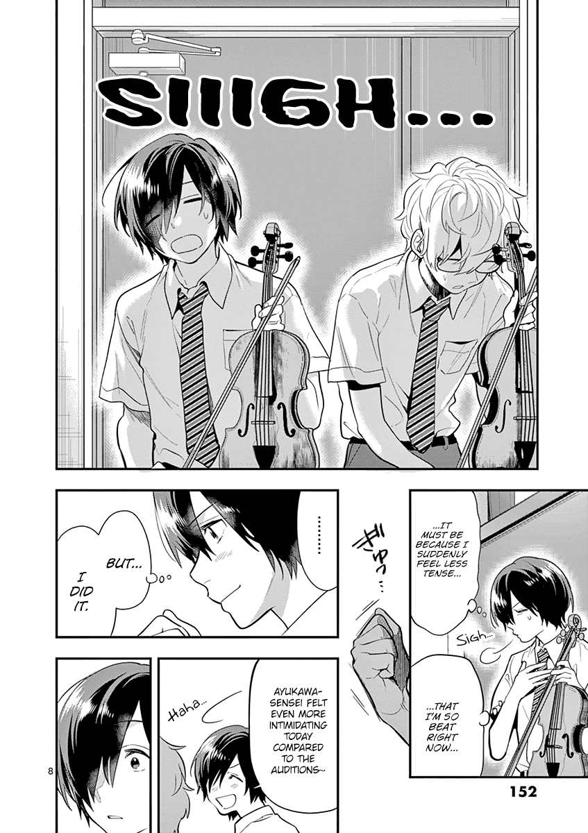 Ao no Orchestra Chapter 35 page 10 - Chapter 35: A Gift of Words