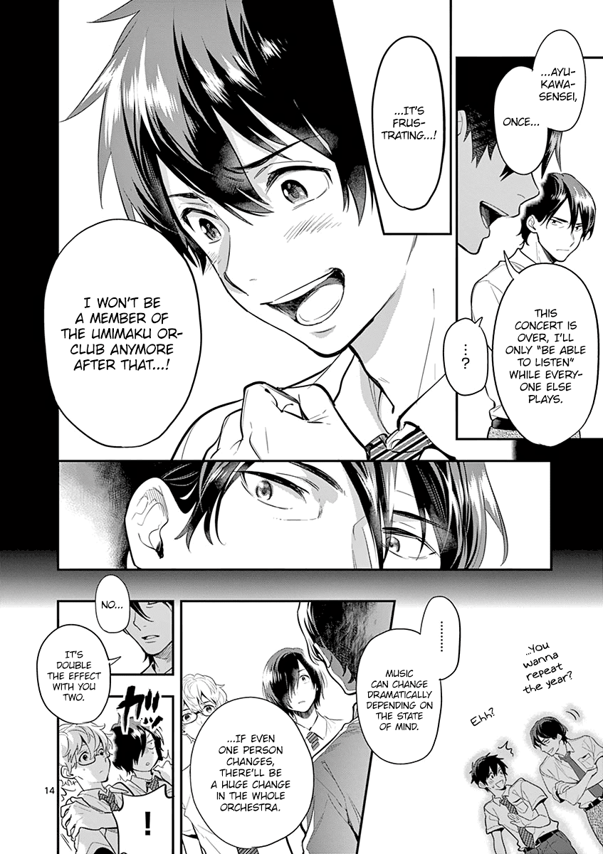 Ao no Orchestra Chapter 35 page 16 - Chapter 35: A Gift of Words