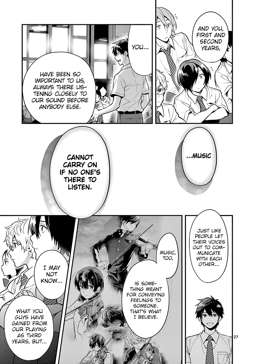 Ao no Orchestra Chapter 35 page 29 - Chapter 35: A Gift of Words
