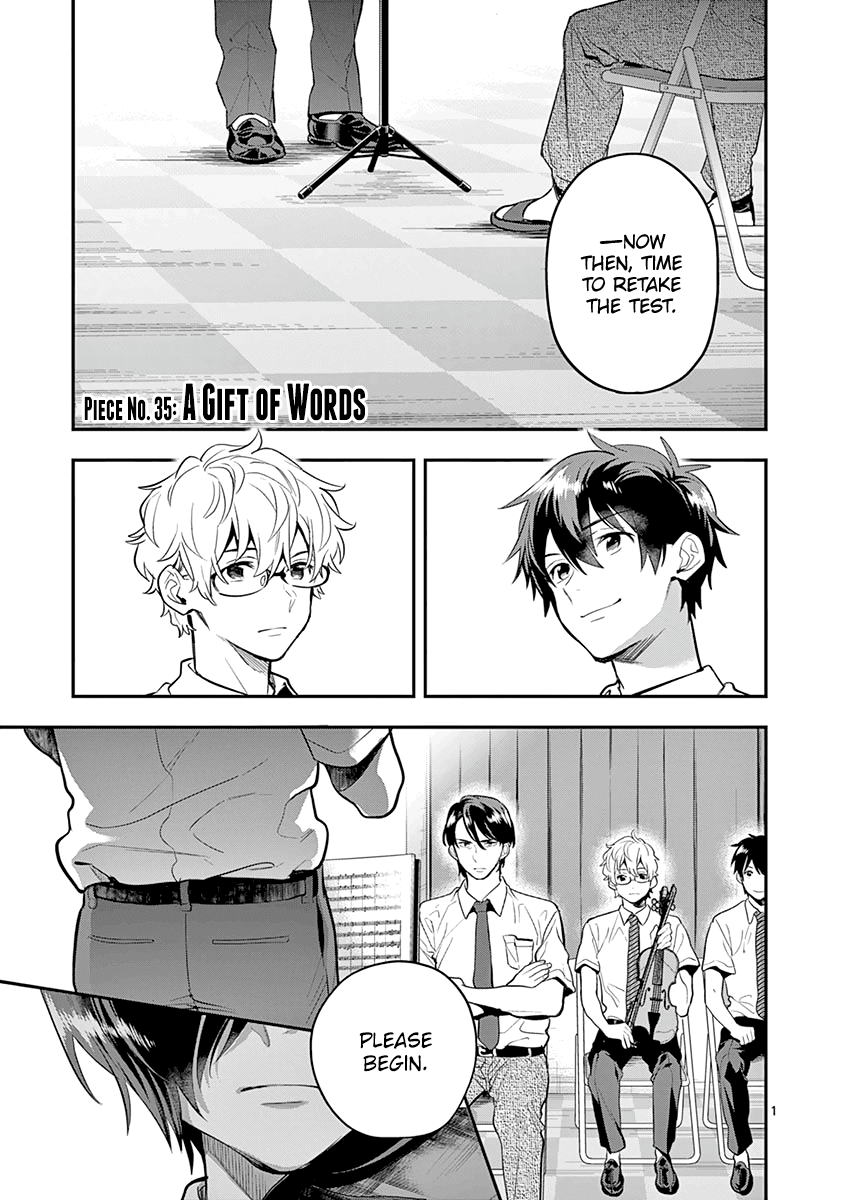 Ao no Orchestra Chapter 35 page 3 - Chapter 35: A Gift of Words