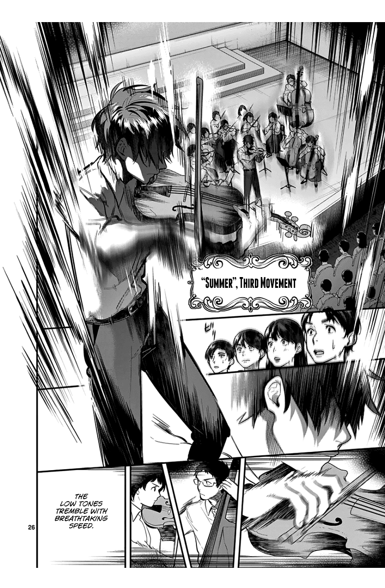 Ao no Orchestra Chapter 38 page 28 - Chapter 38: From "The Four Seasons"