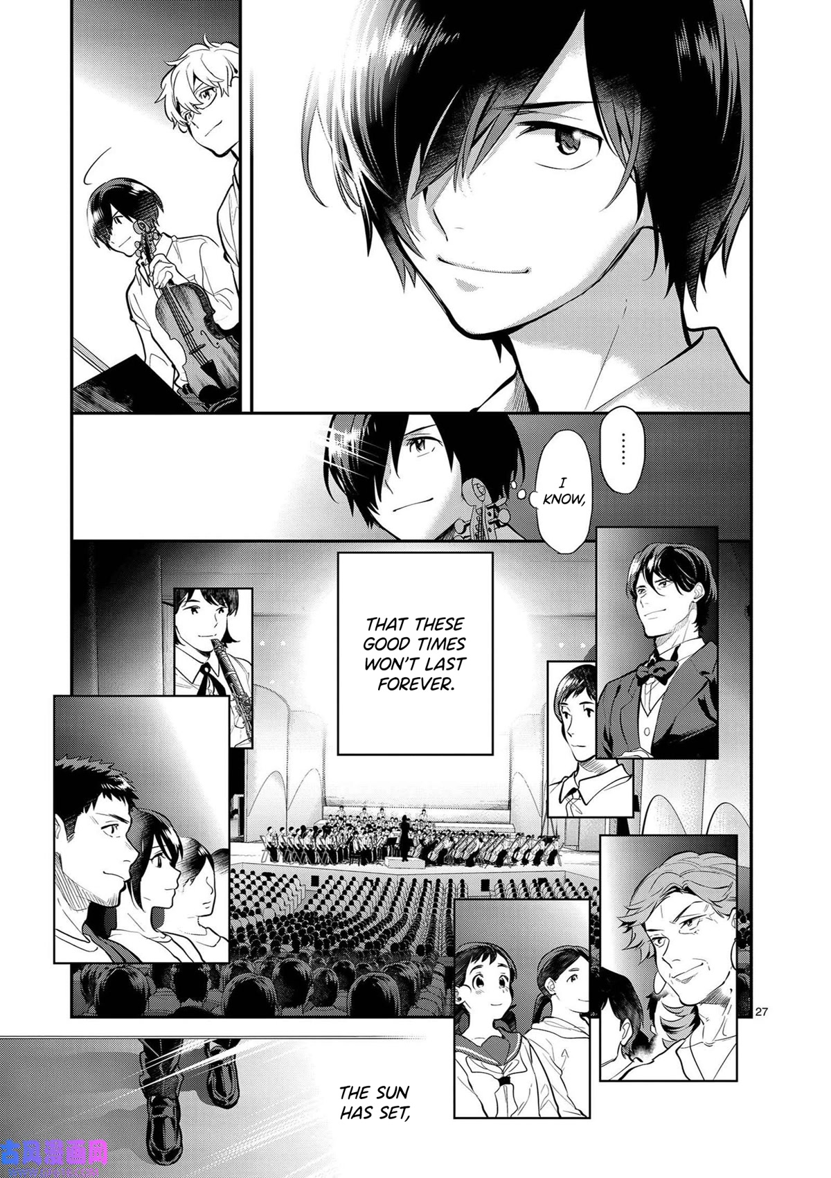 Ao no Orchestra Chapter 40 page 27 - Chapter 40: From the New World