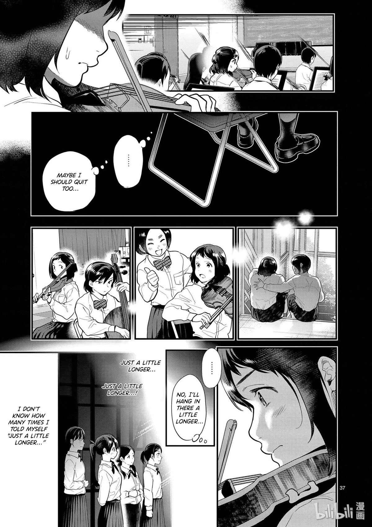 Ao no Orchestra Chapter 40 page 37 - Chapter 40: From the New World