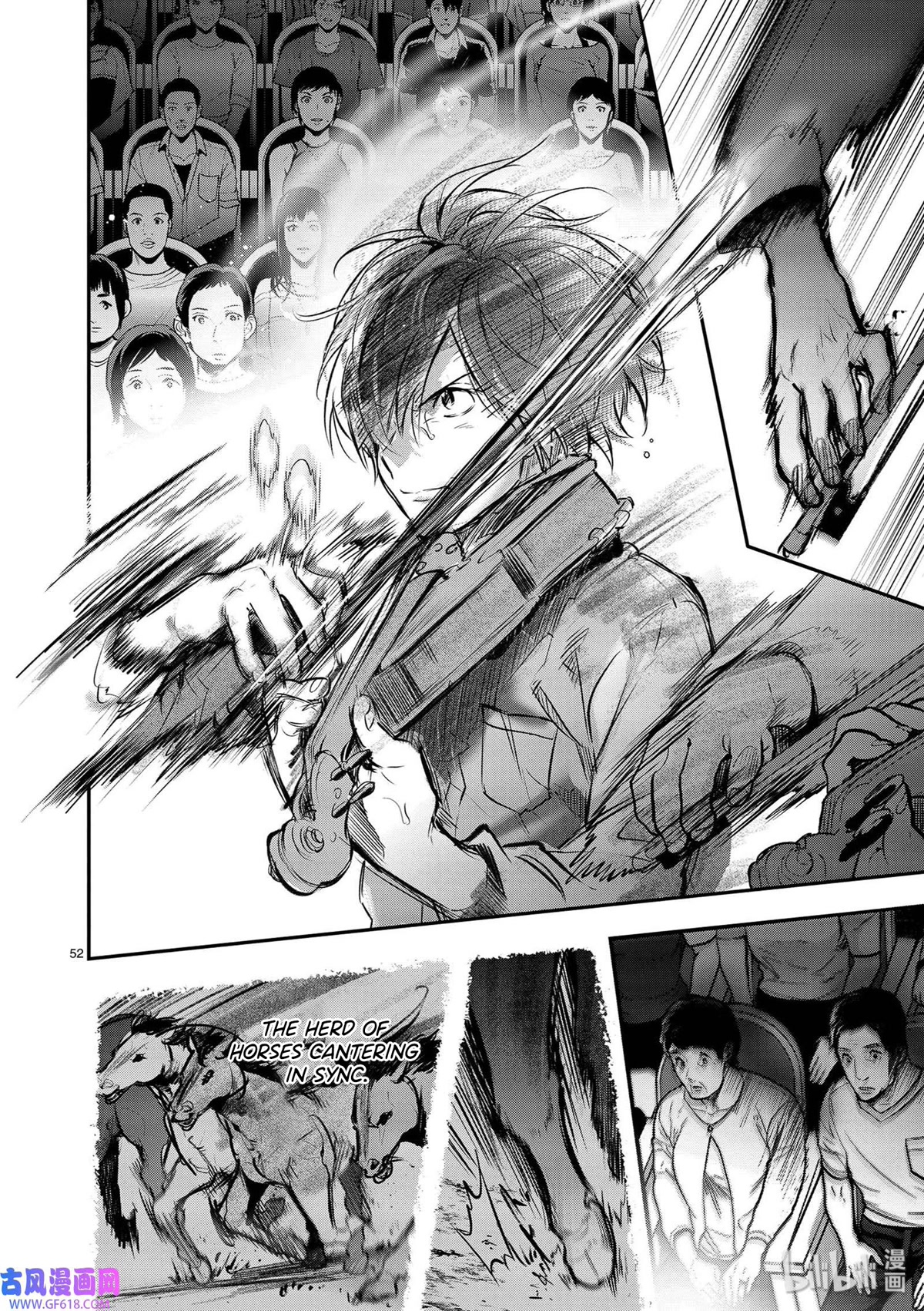 Ao no Orchestra Chapter 40 page 52 - Chapter 40: From the New World