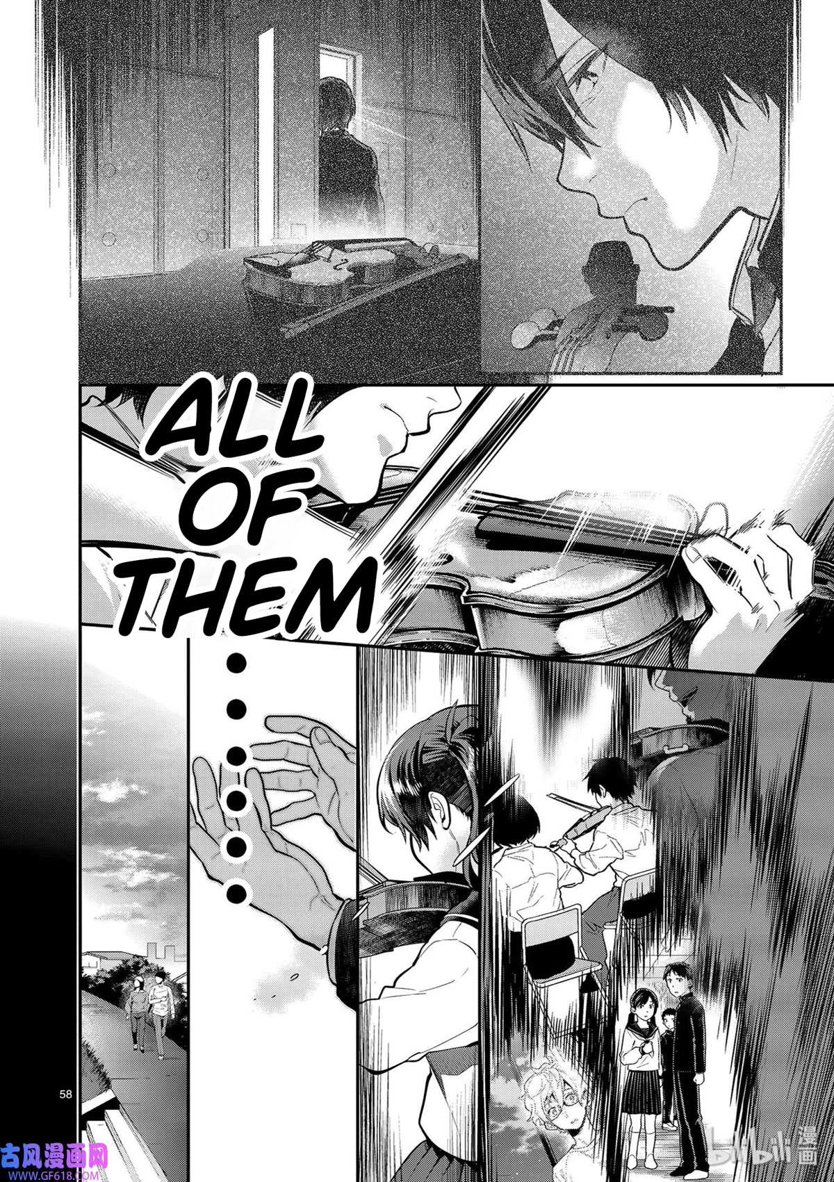 Ao no Orchestra Chapter 40 page 58 - Chapter 40: From the New World
