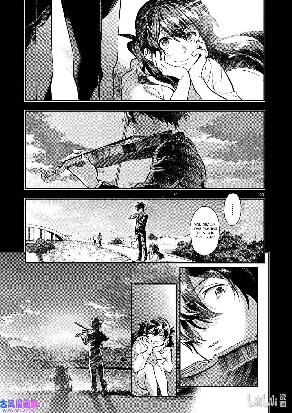 Ao no Orchestra Chapter 40 page 59 - Chapter 40: From the New World