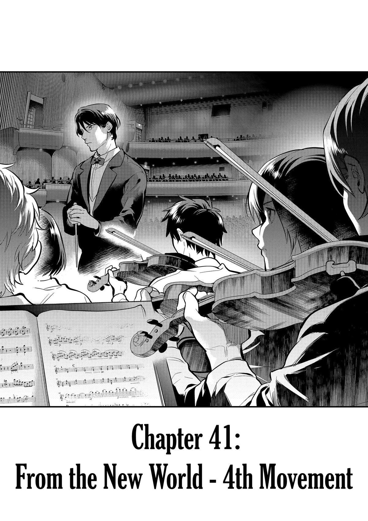 Ao no Orchestra Chapter 41 page 5 - Chapter 41: From the New World - 4th Movement