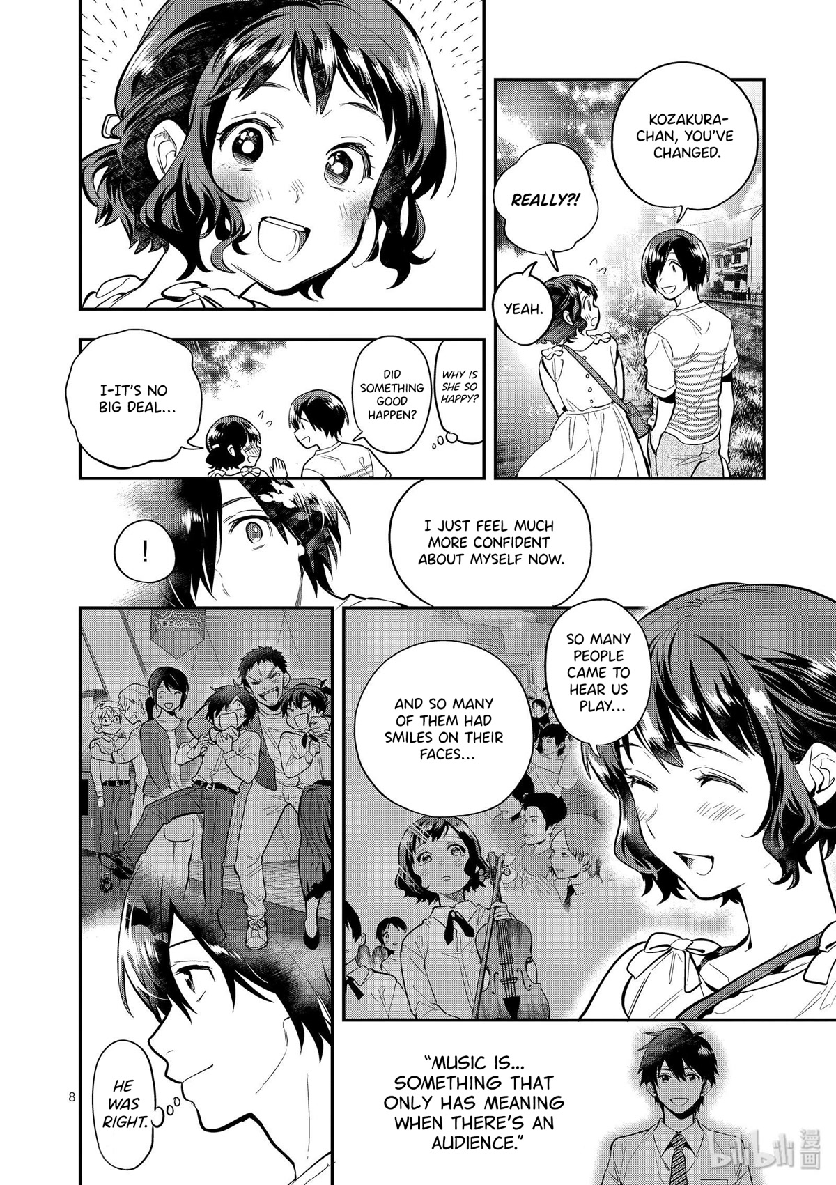 Ao no Orchestra Chapter 42 page 8 - Chapter 42: Cracks