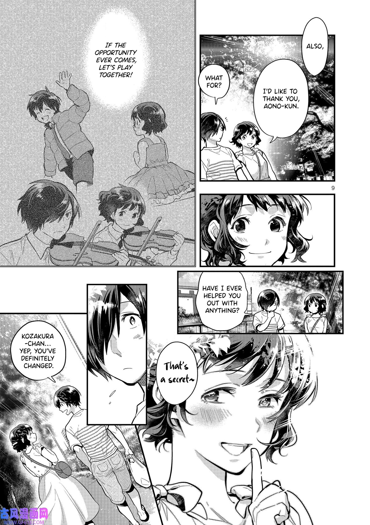 Ao no Orchestra Chapter 42 page 9 - Chapter 42: Cracks