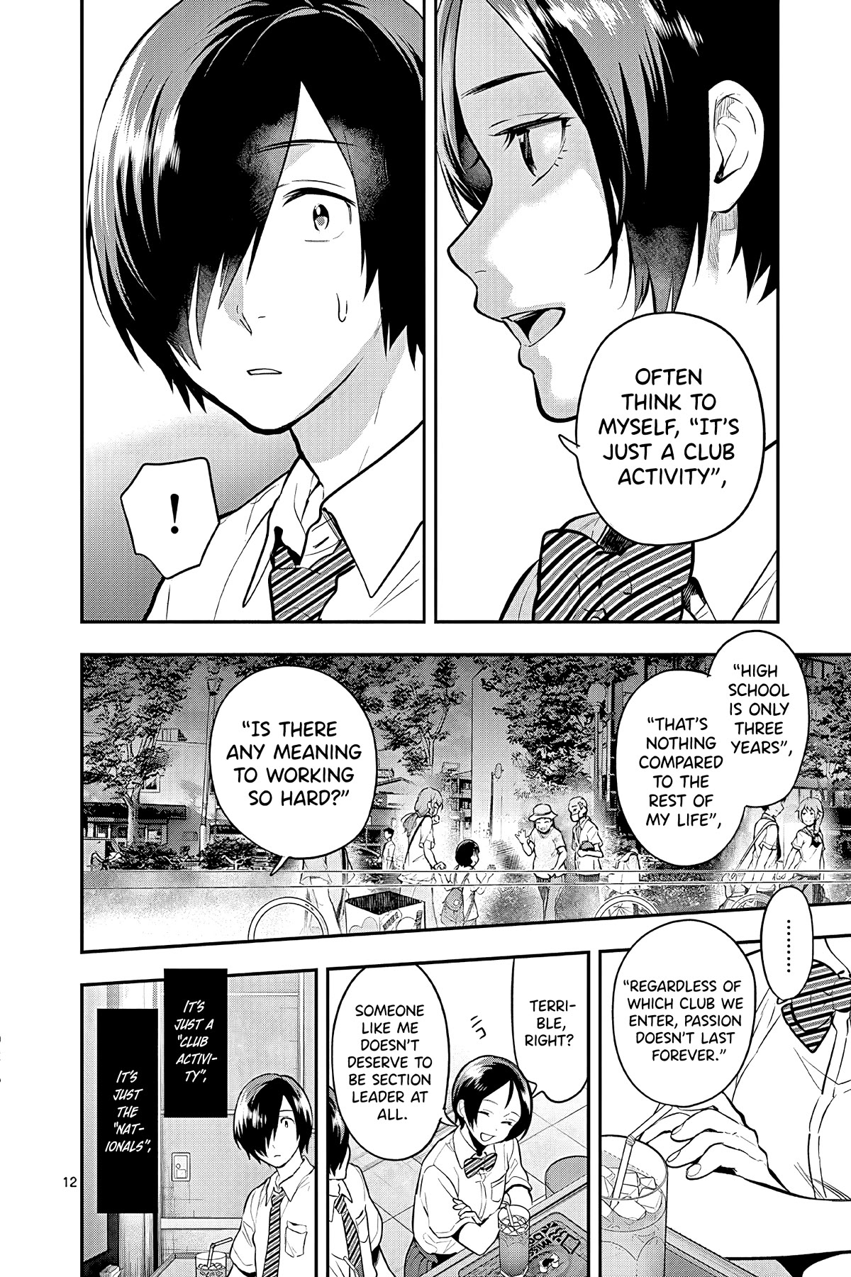 Ao no Orchestra Chapter 46 page 12 - Chapter 46: Giving Up Halfway
