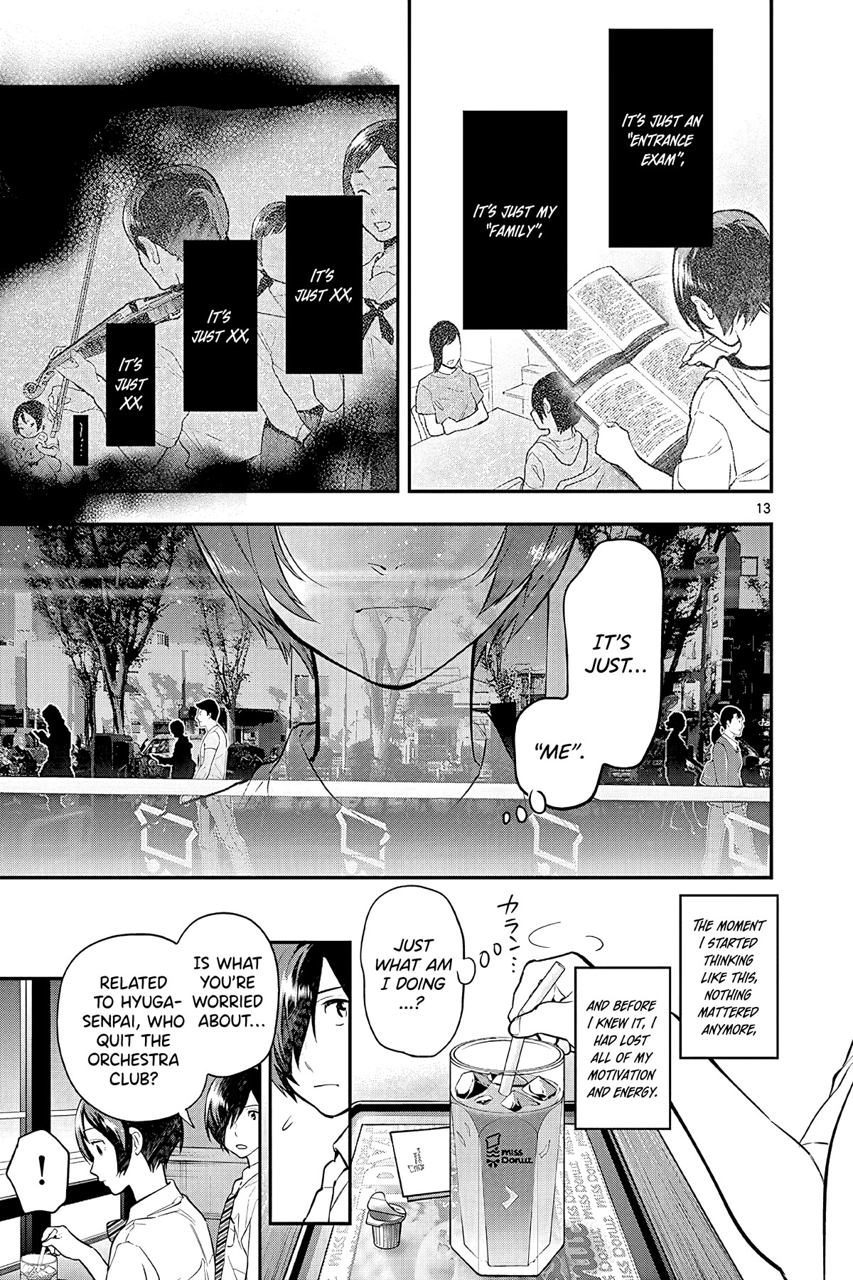 Ao no Orchestra Chapter 46 page 13 - Chapter 46: Giving Up Halfway