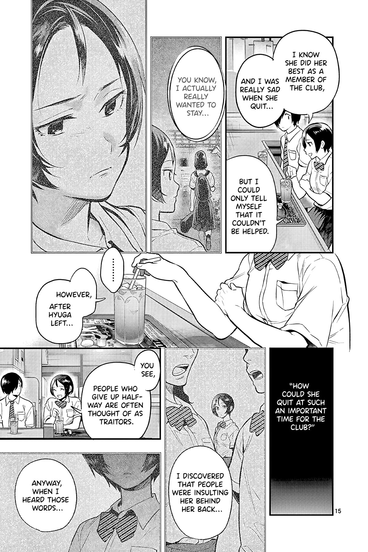Ao no Orchestra Chapter 46 page 15 - Chapter 46: Giving Up Halfway