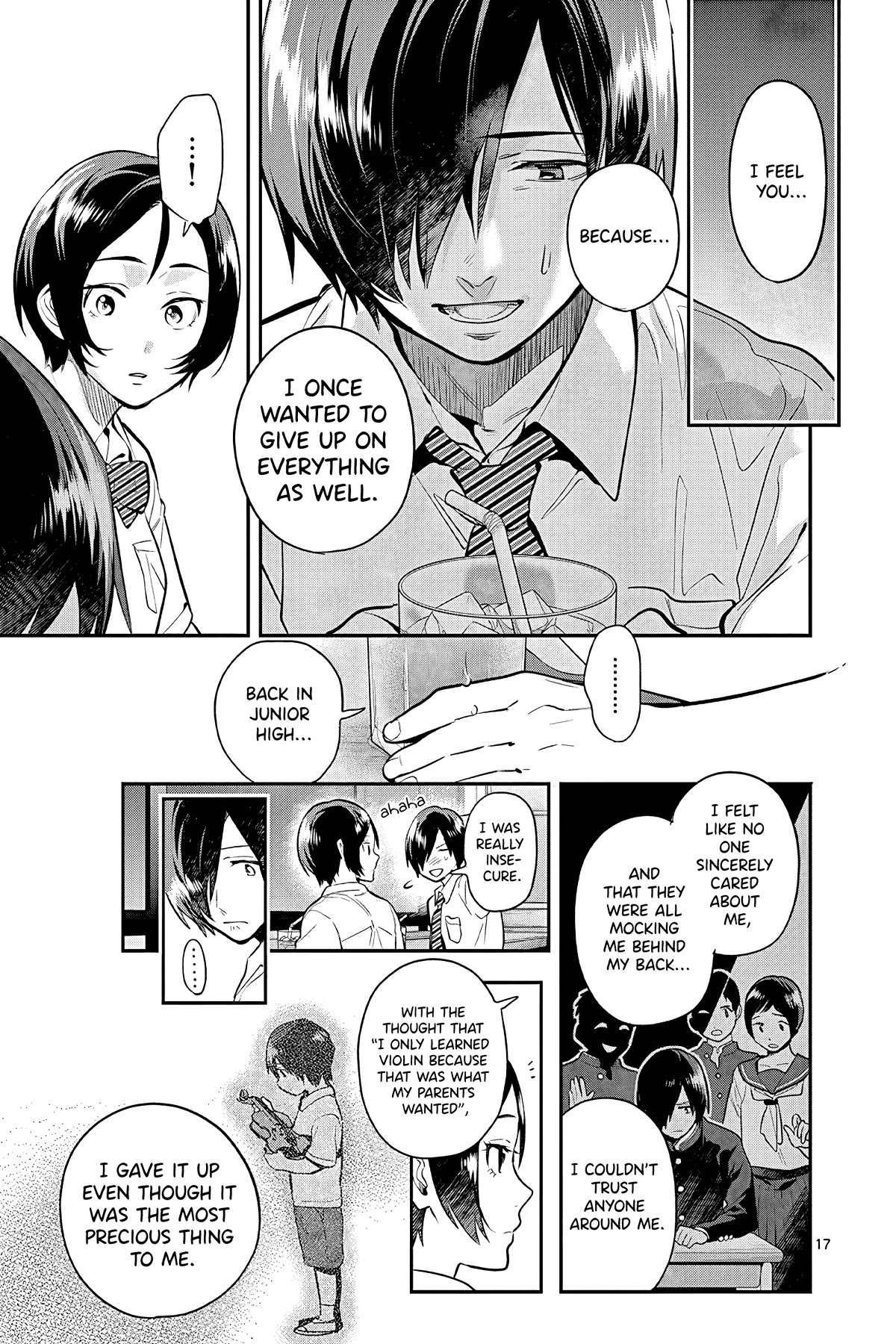 Ao no Orchestra Chapter 46 page 17 - Chapter 46: Giving Up Halfway