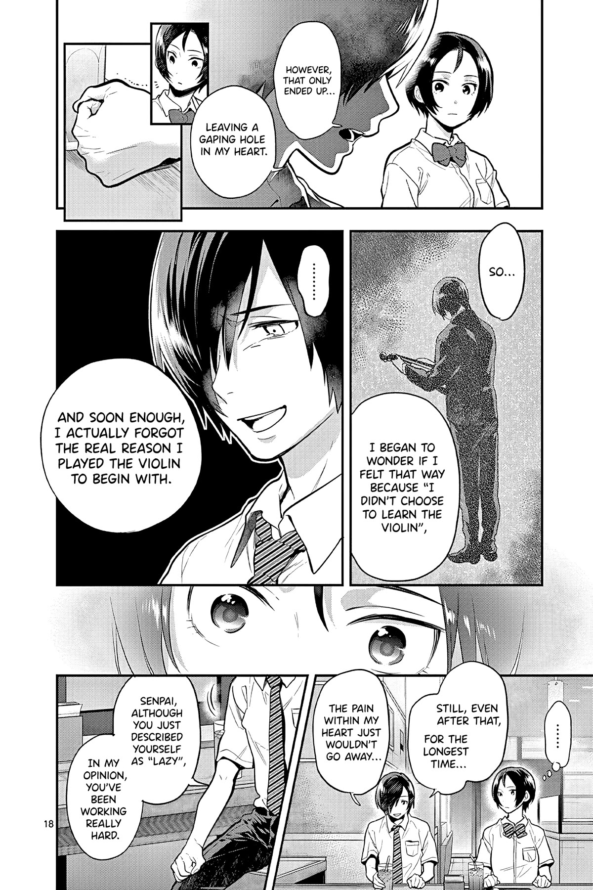 Ao no Orchestra Chapter 46 page 18 - Chapter 46: Giving Up Halfway