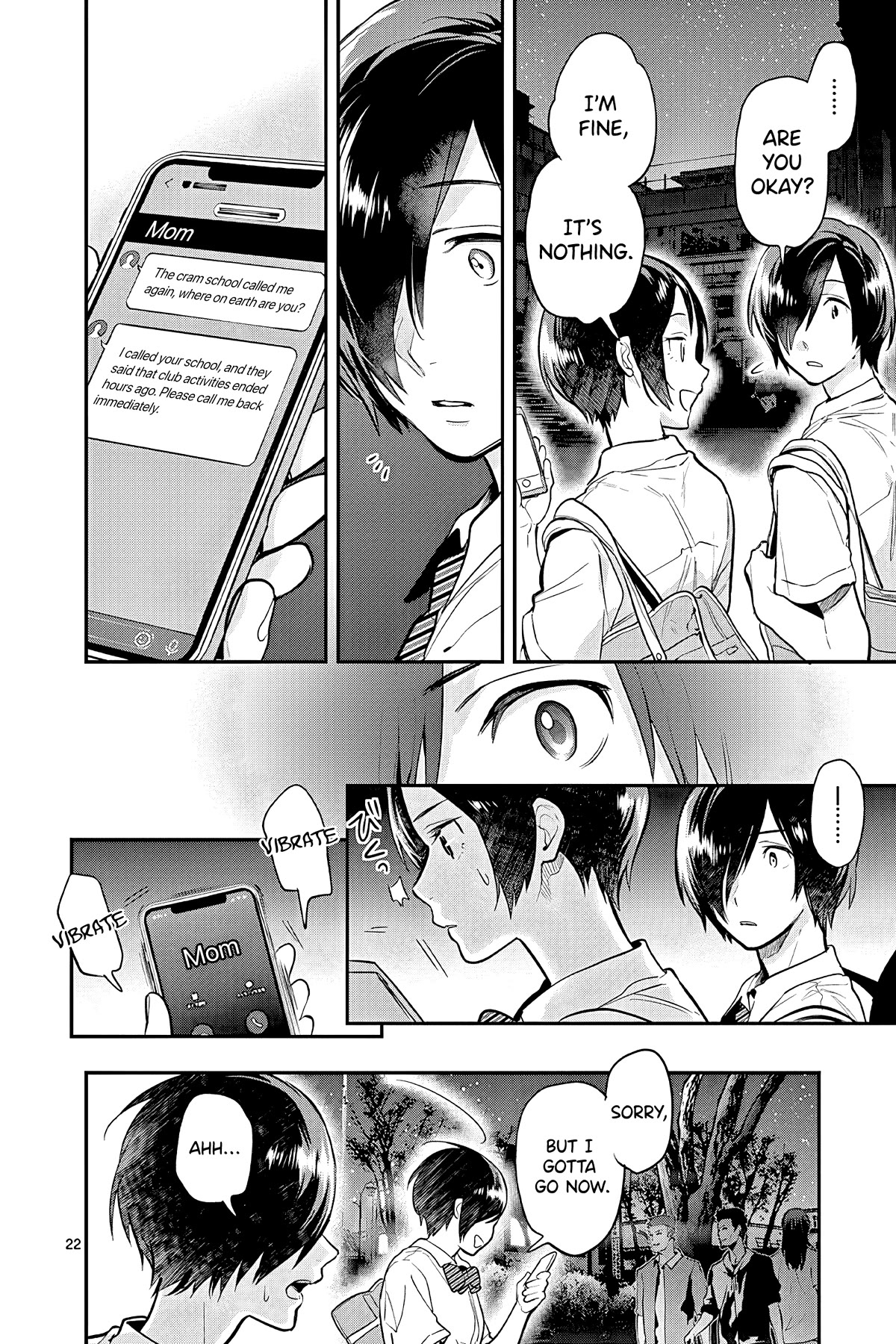 Ao no Orchestra Chapter 46 page 22 - Chapter 46: Giving Up Halfway