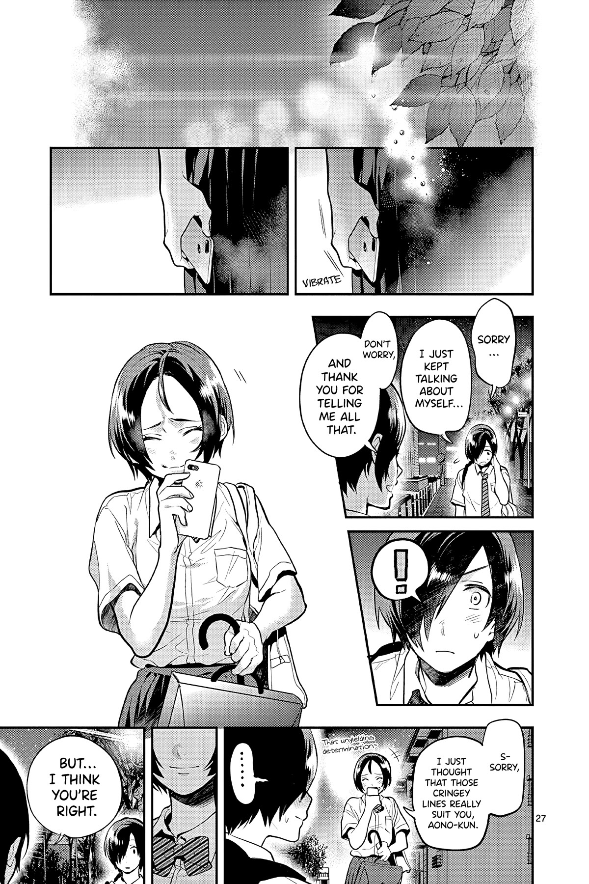 Ao no Orchestra Chapter 46 page 27 - Chapter 46: Giving Up Halfway