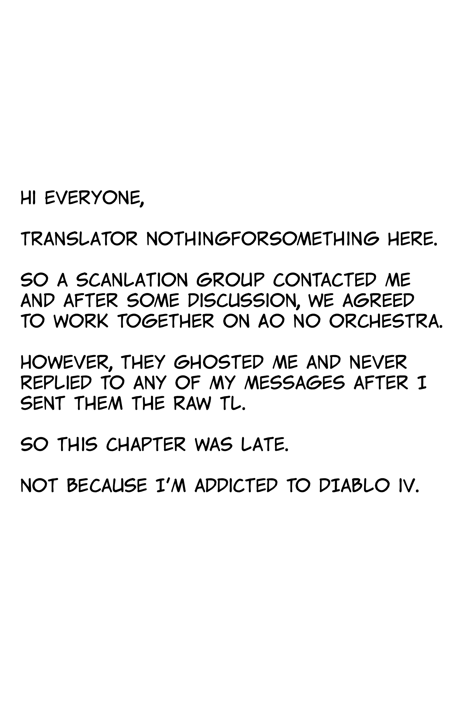 Ao no Orchestra Chapter 46 page 31 - Chapter 46: Giving Up Halfway