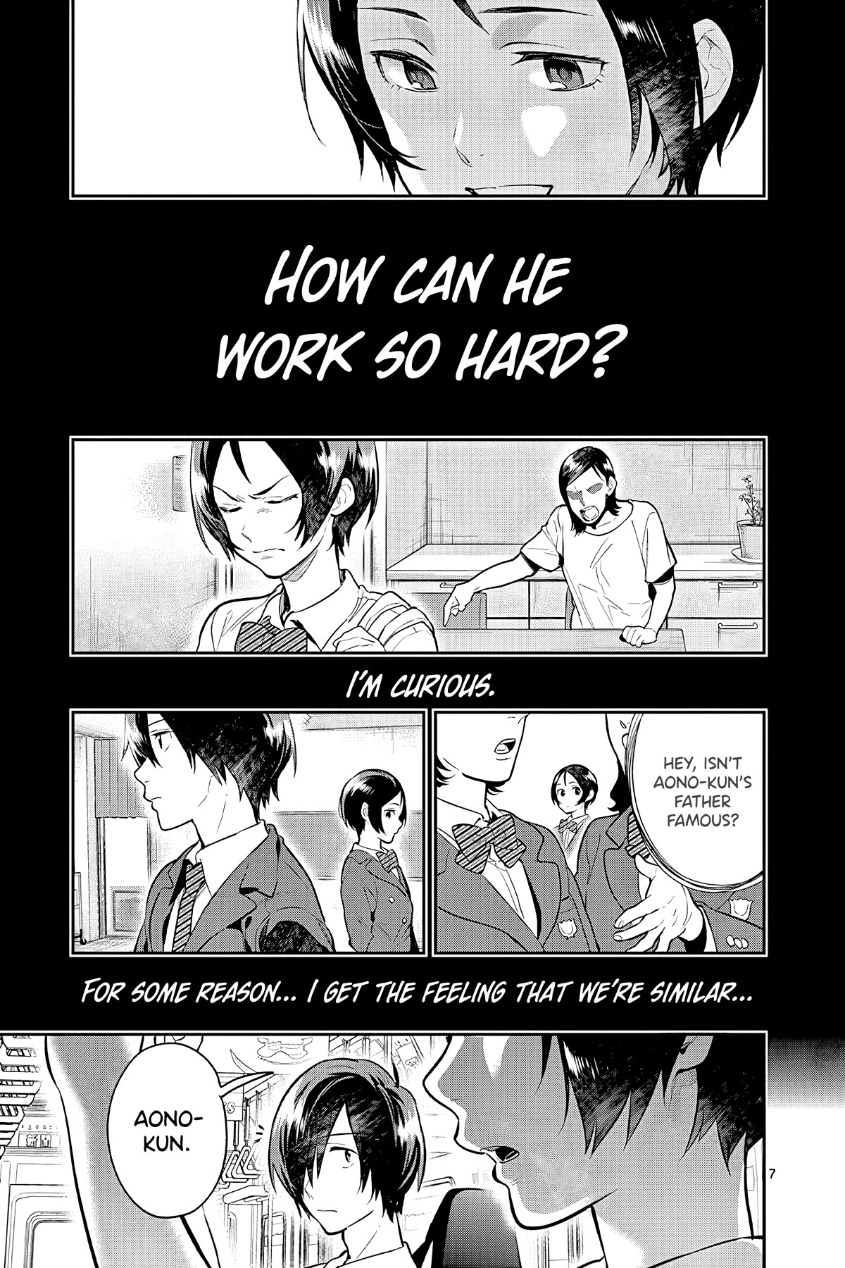 Ao no Orchestra Chapter 46 page 7 - Chapter 46: Giving Up Halfway