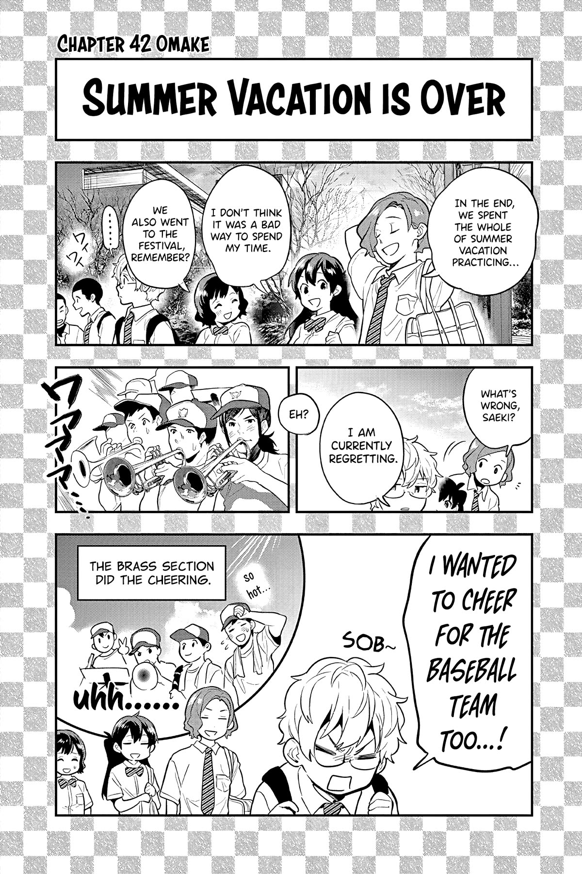 Ao no Orchestra Chapter 47.5 page 4 - Chapter 47.5: Omake