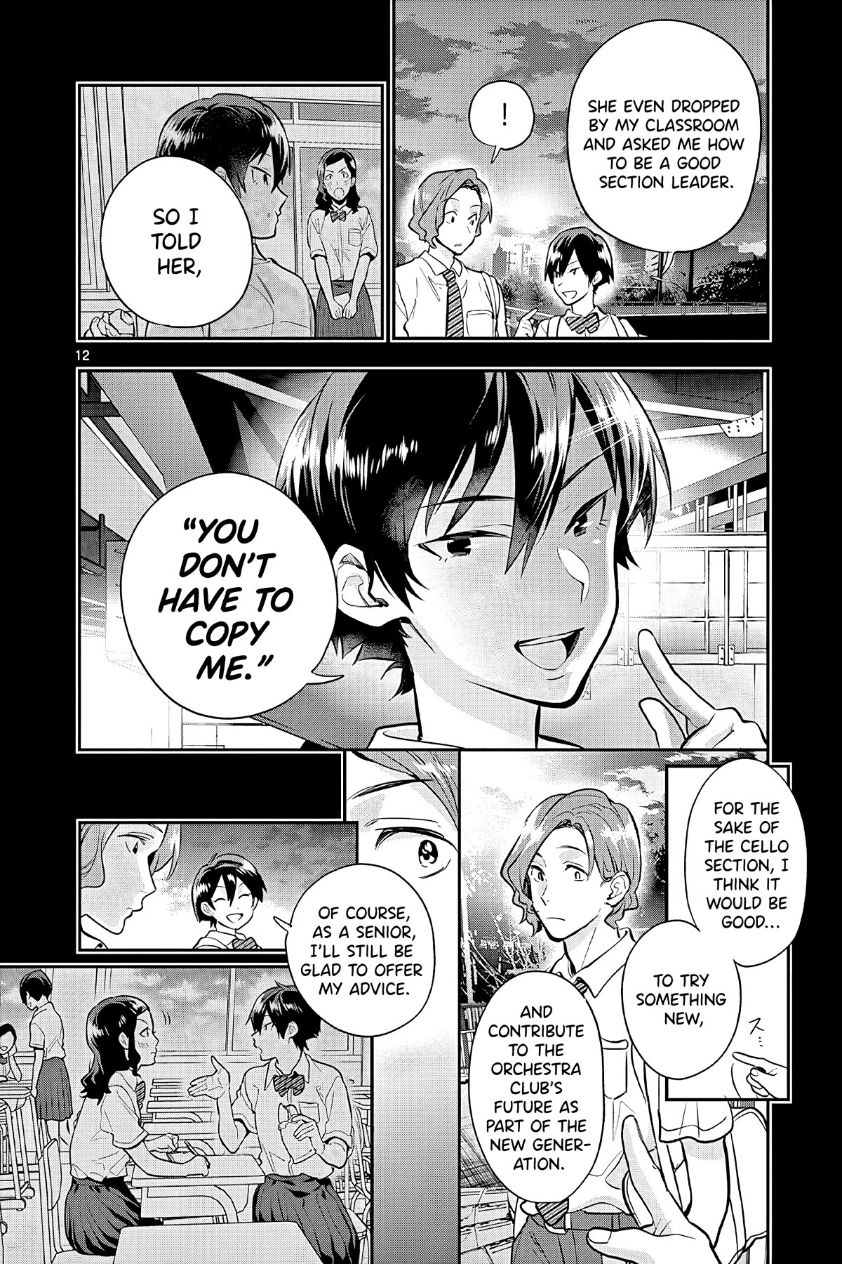 Ao no Orchestra Chapter 47 page 12 - Chapter 47: Fighting Against Time