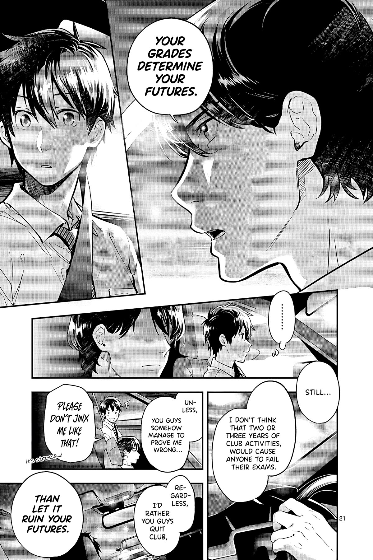 Ao no Orchestra Chapter 47 page 21 - Chapter 47: Fighting Against Time