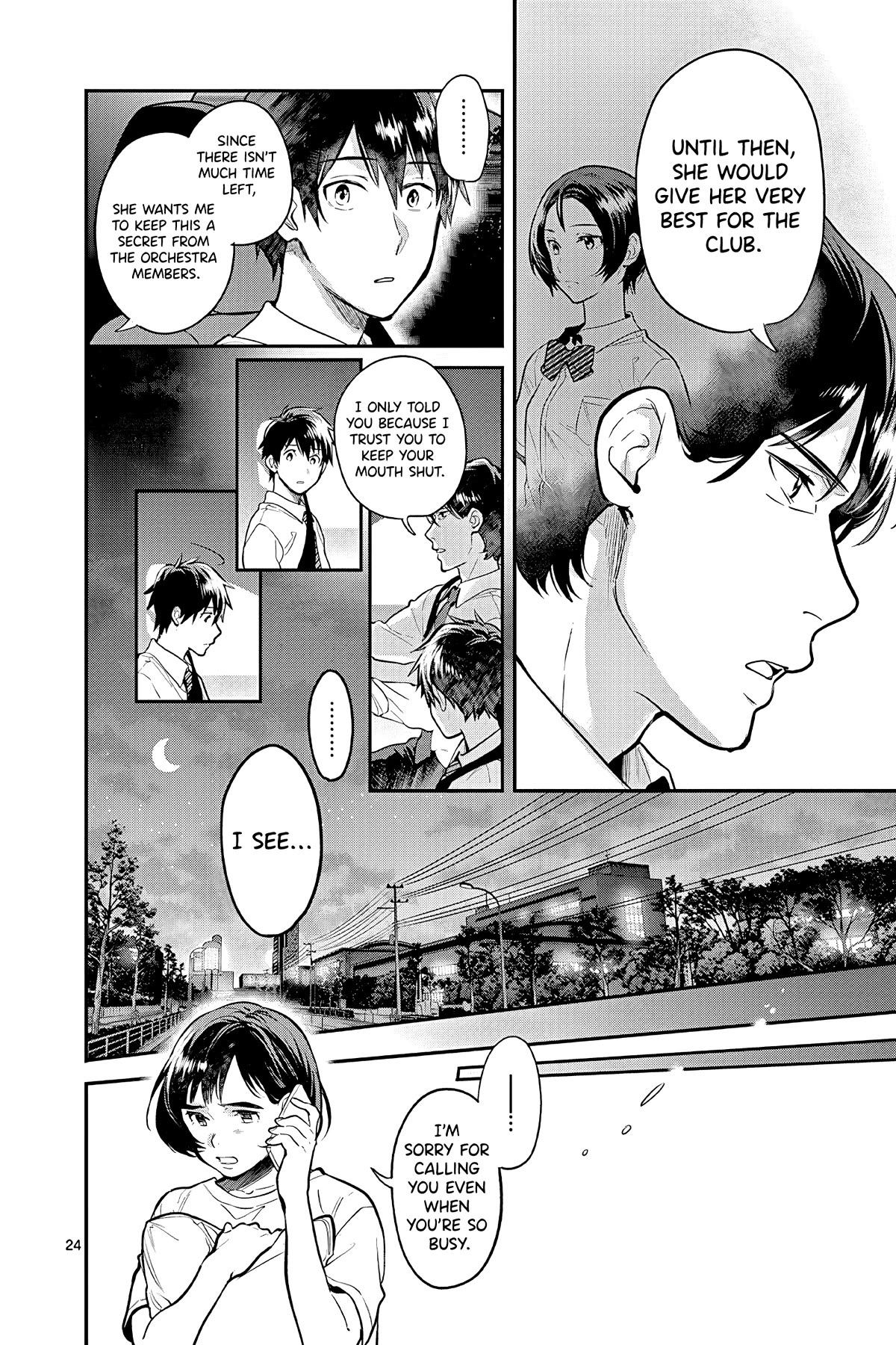 Ao no Orchestra Chapter 47 page 24 - Chapter 47: Fighting Against Time