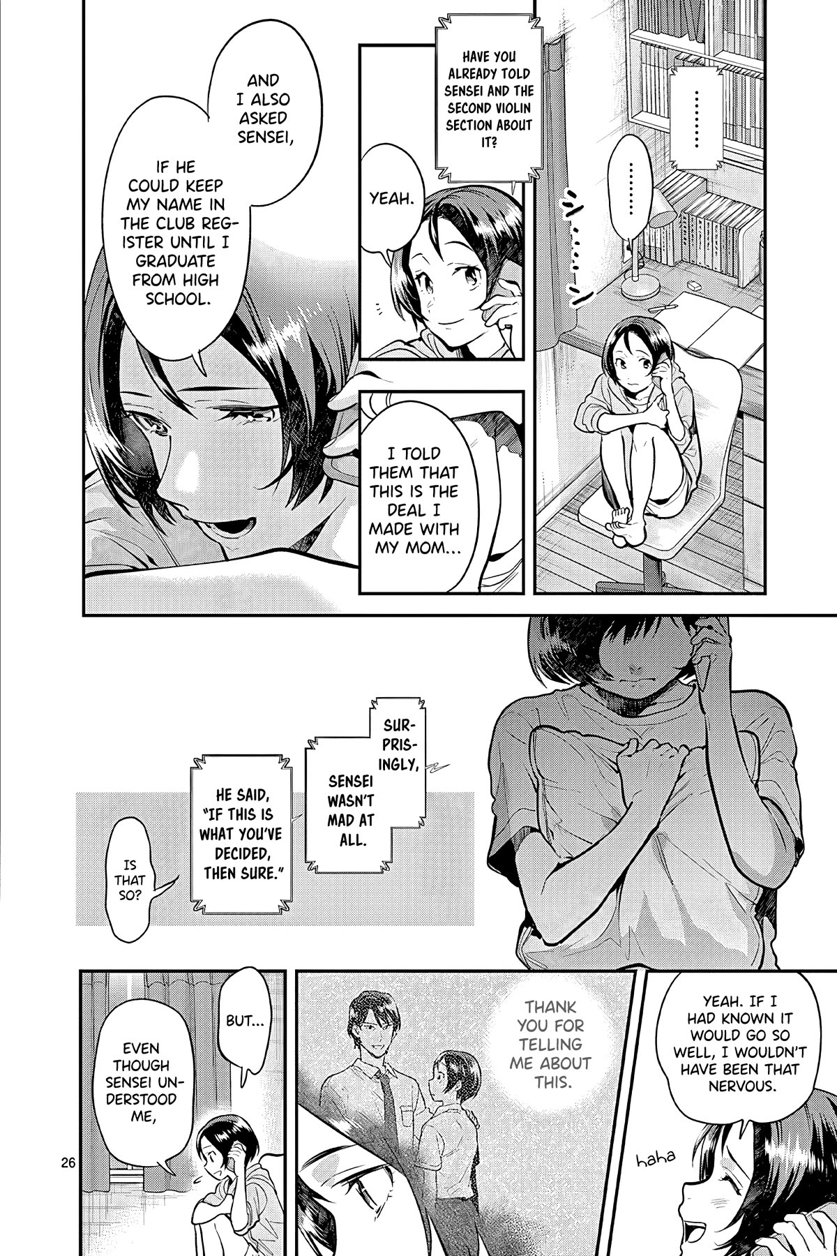 Ao no Orchestra Chapter 47 page 26 - Chapter 47: Fighting Against Time