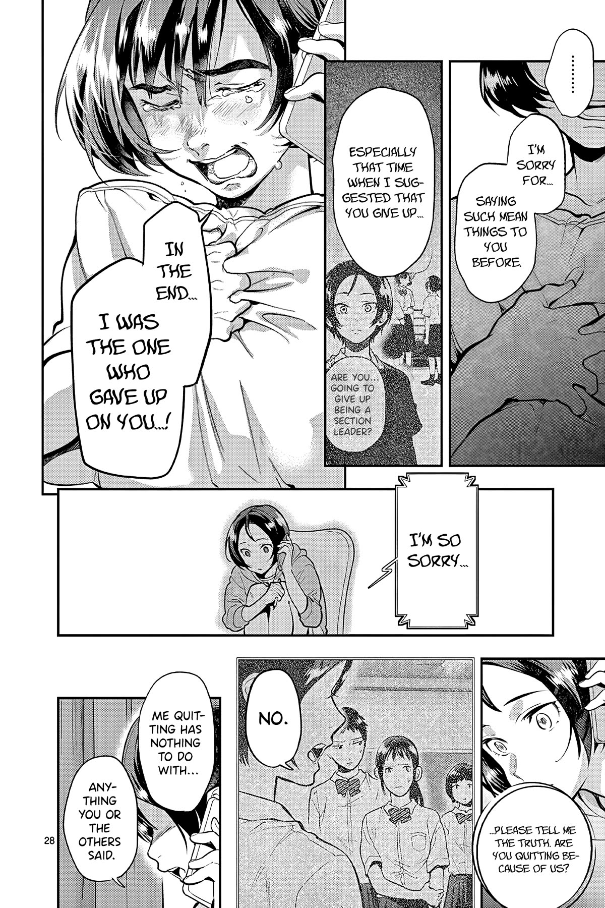 Ao no Orchestra Chapter 47 page 28 - Chapter 47: Fighting Against Time