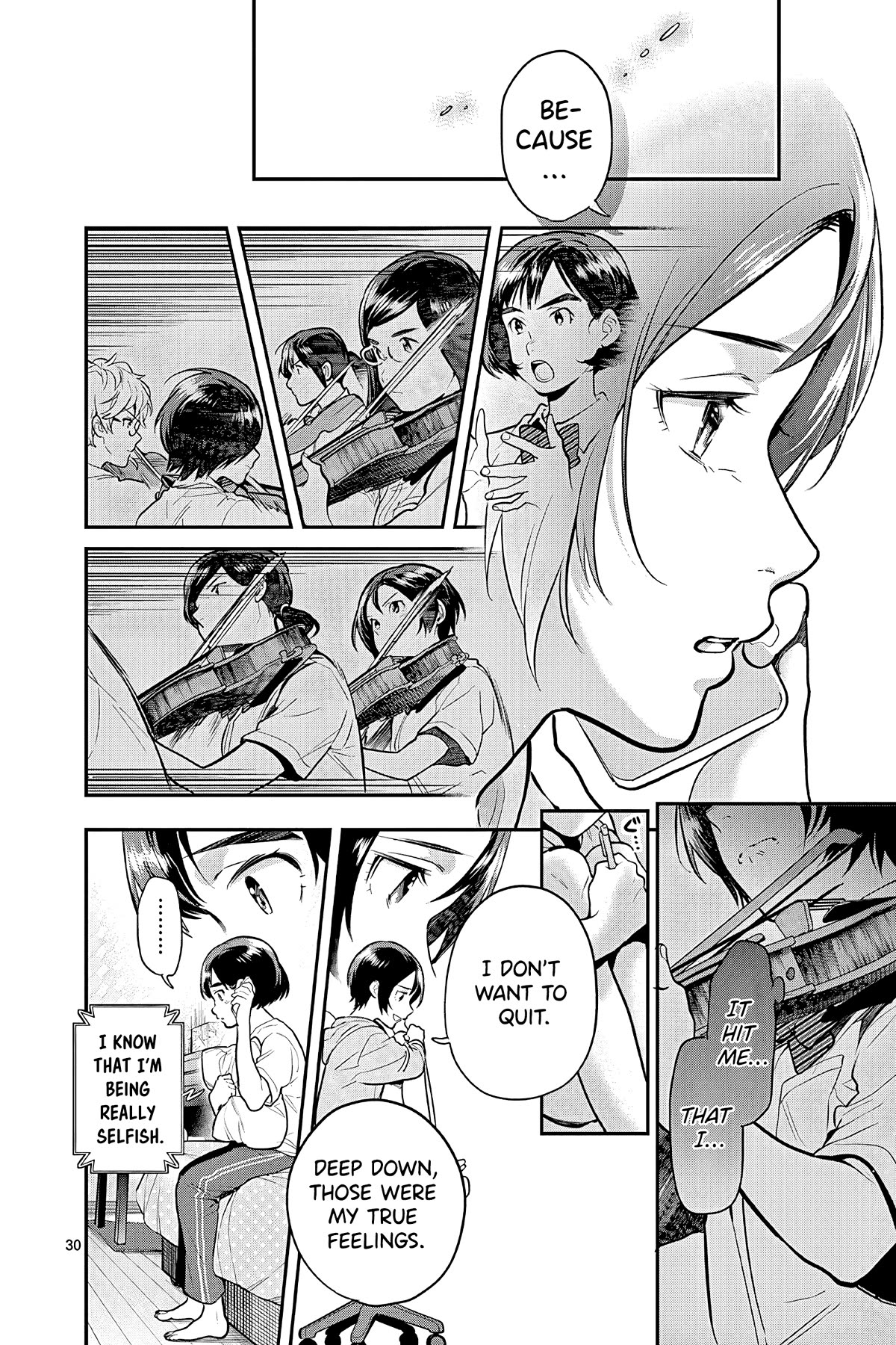 Ao no Orchestra Chapter 47 page 30 - Chapter 47: Fighting Against Time