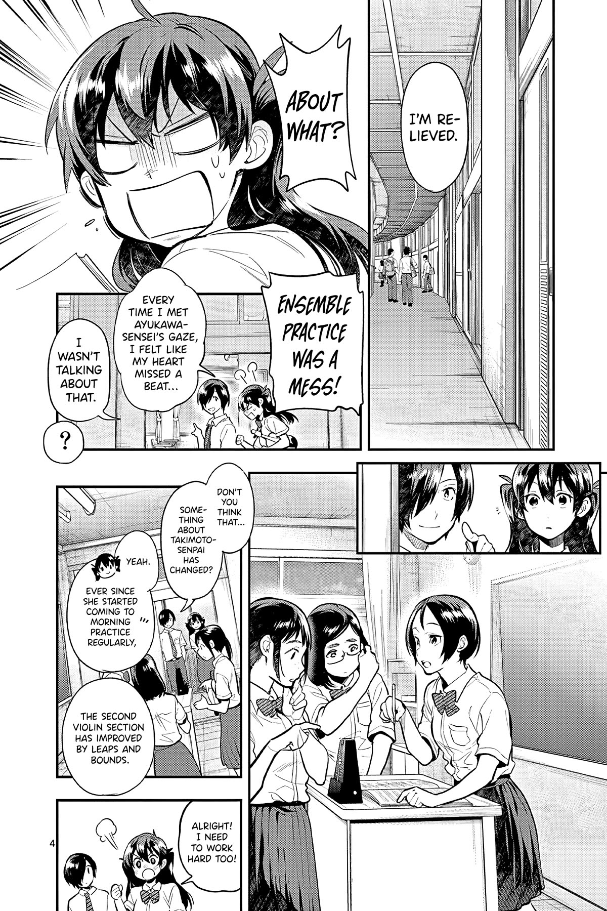 Ao no Orchestra Chapter 47 page 4 - Chapter 47: Fighting Against Time