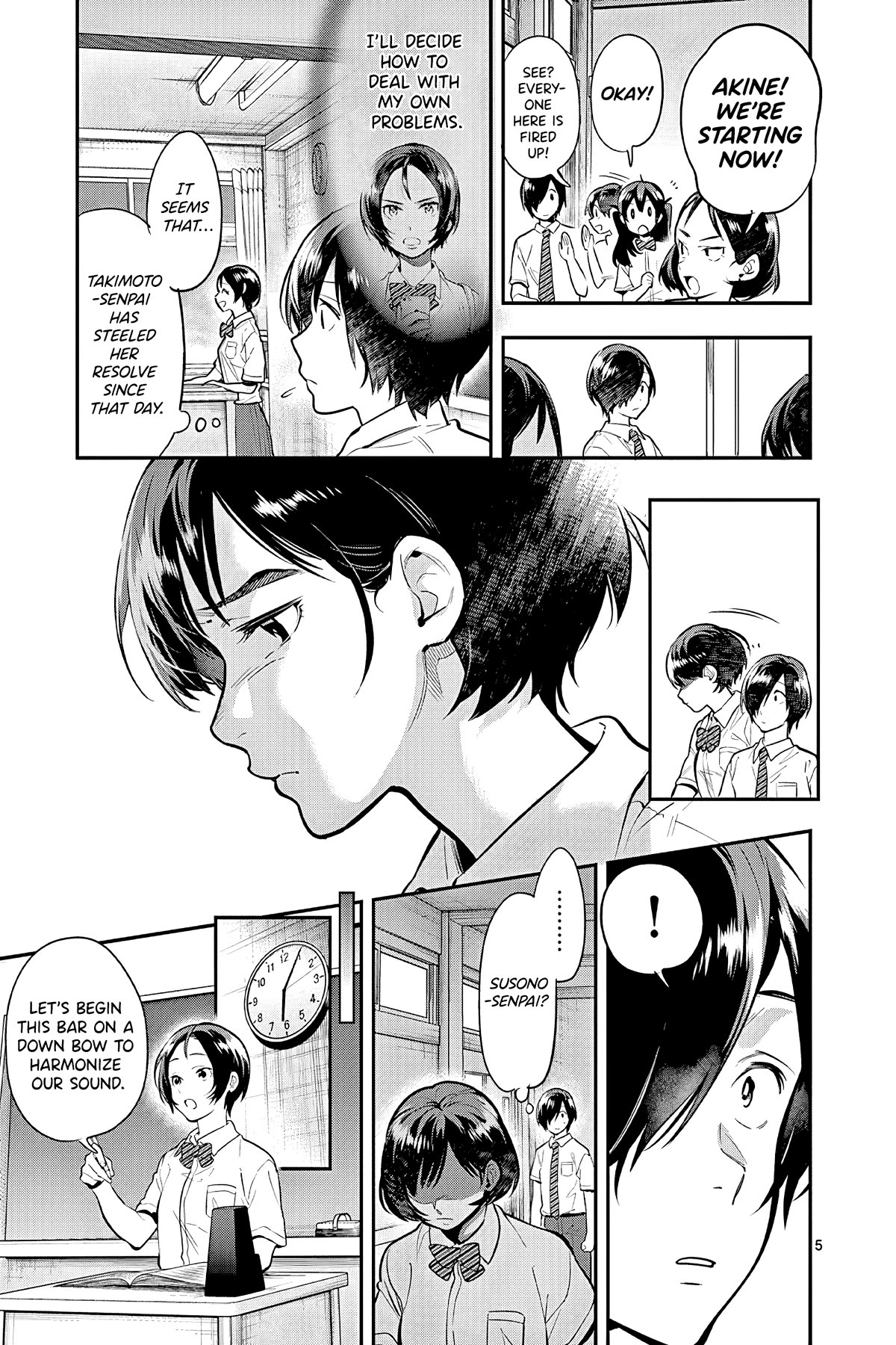 Ao no Orchestra Chapter 47 page 5 - Chapter 47: Fighting Against Time