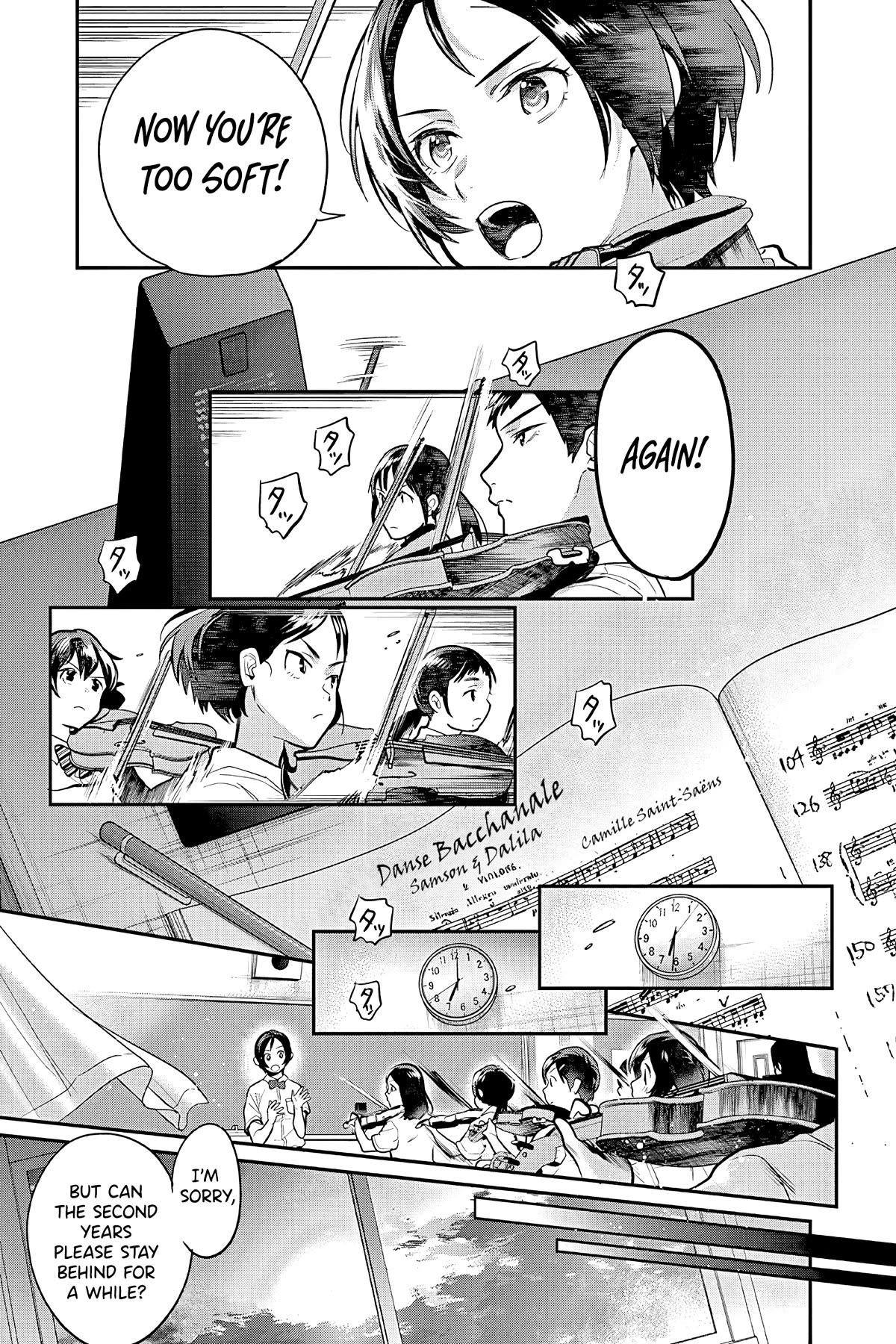 Ao no Orchestra Chapter 47 page 7 - Chapter 47: Fighting Against Time