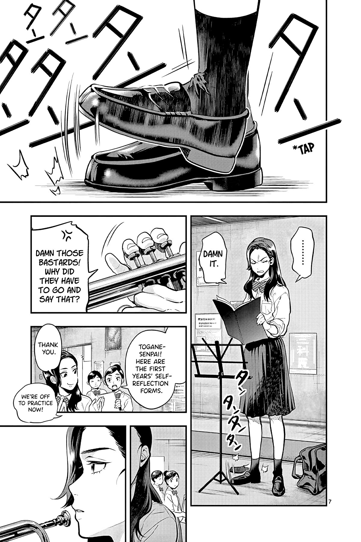 Ao no Orchestra Chapter 48 page 10 - Chapter 48: Progress