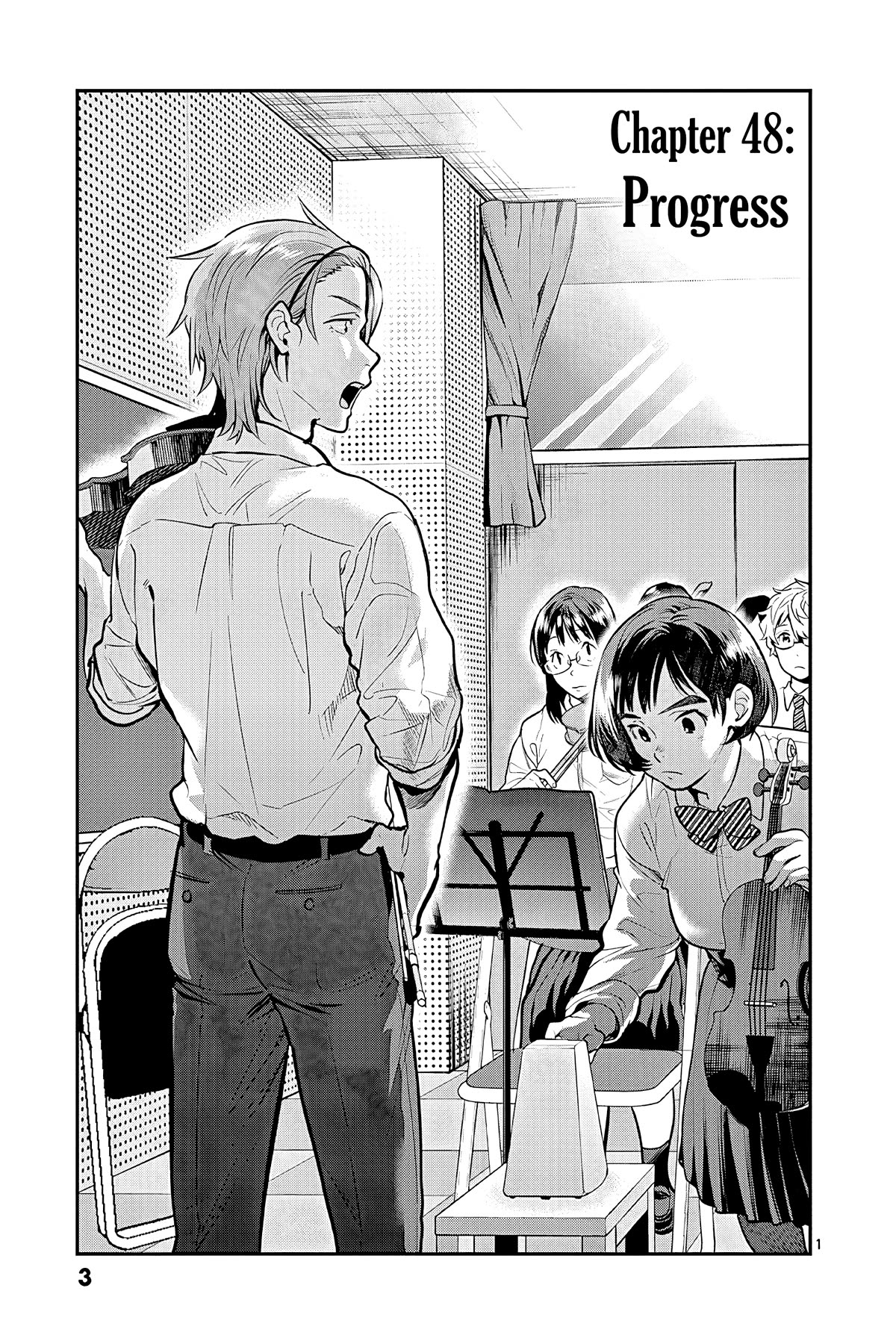 Ao no Orchestra Chapter 48 page 4 - Chapter 48: Progress