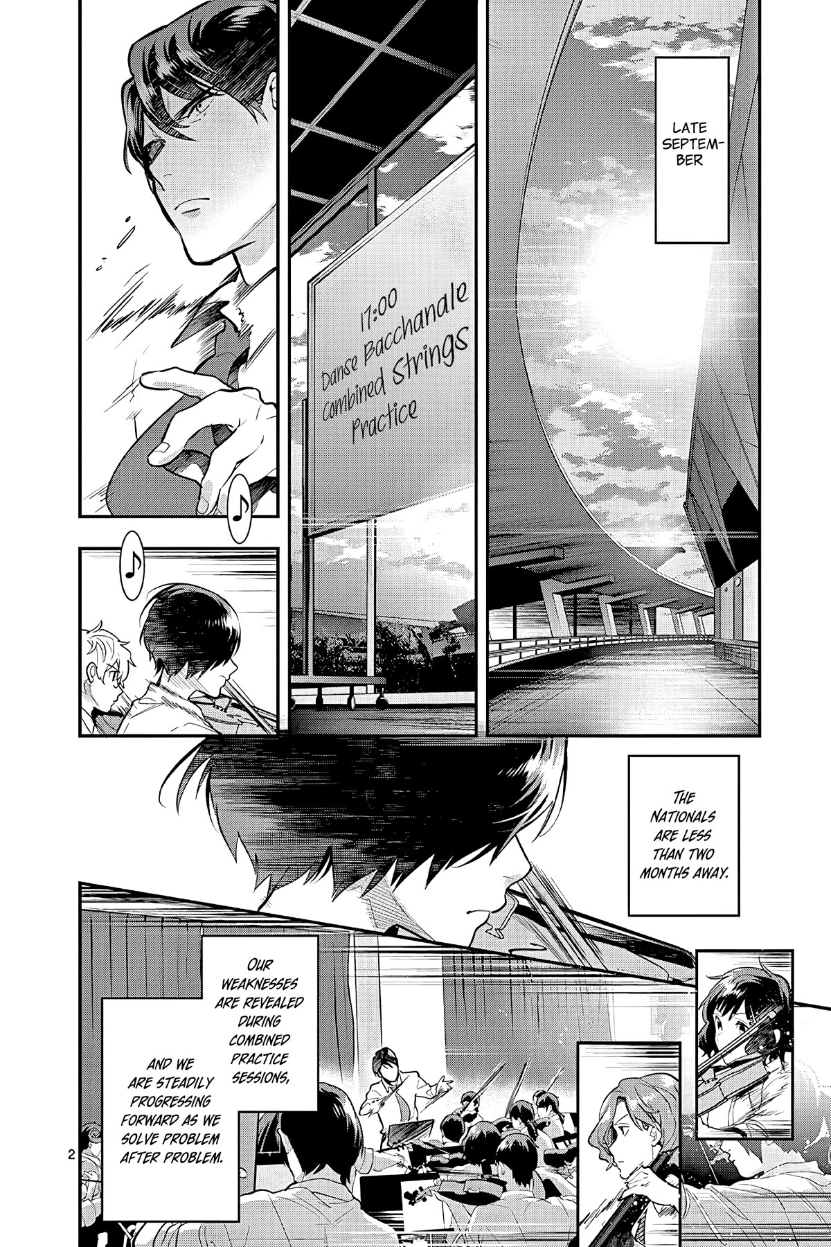 Ao no Orchestra Chapter 48 page 5 - Chapter 48: Progress