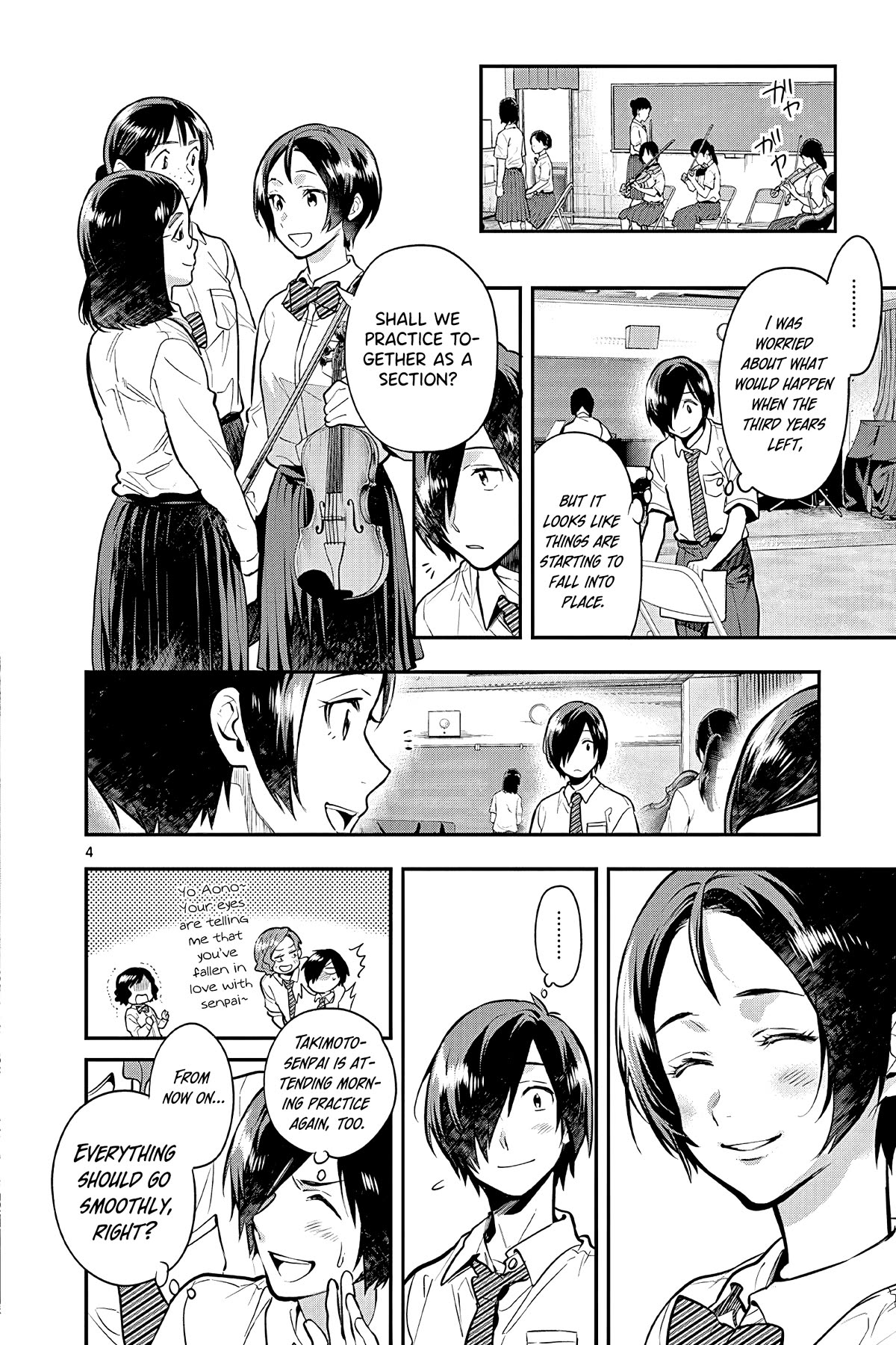 Ao no Orchestra Chapter 48 page 7 - Chapter 48: Progress