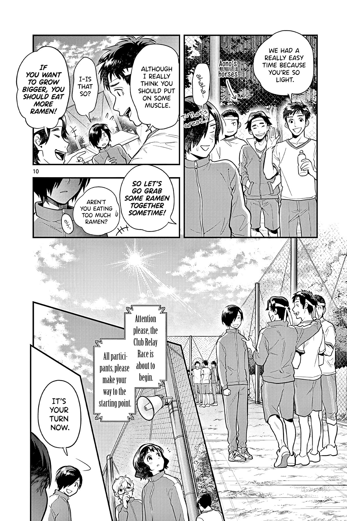 Ao no Orchestra Chapter 49 page 10 - Chapter 49: The Sports Festival