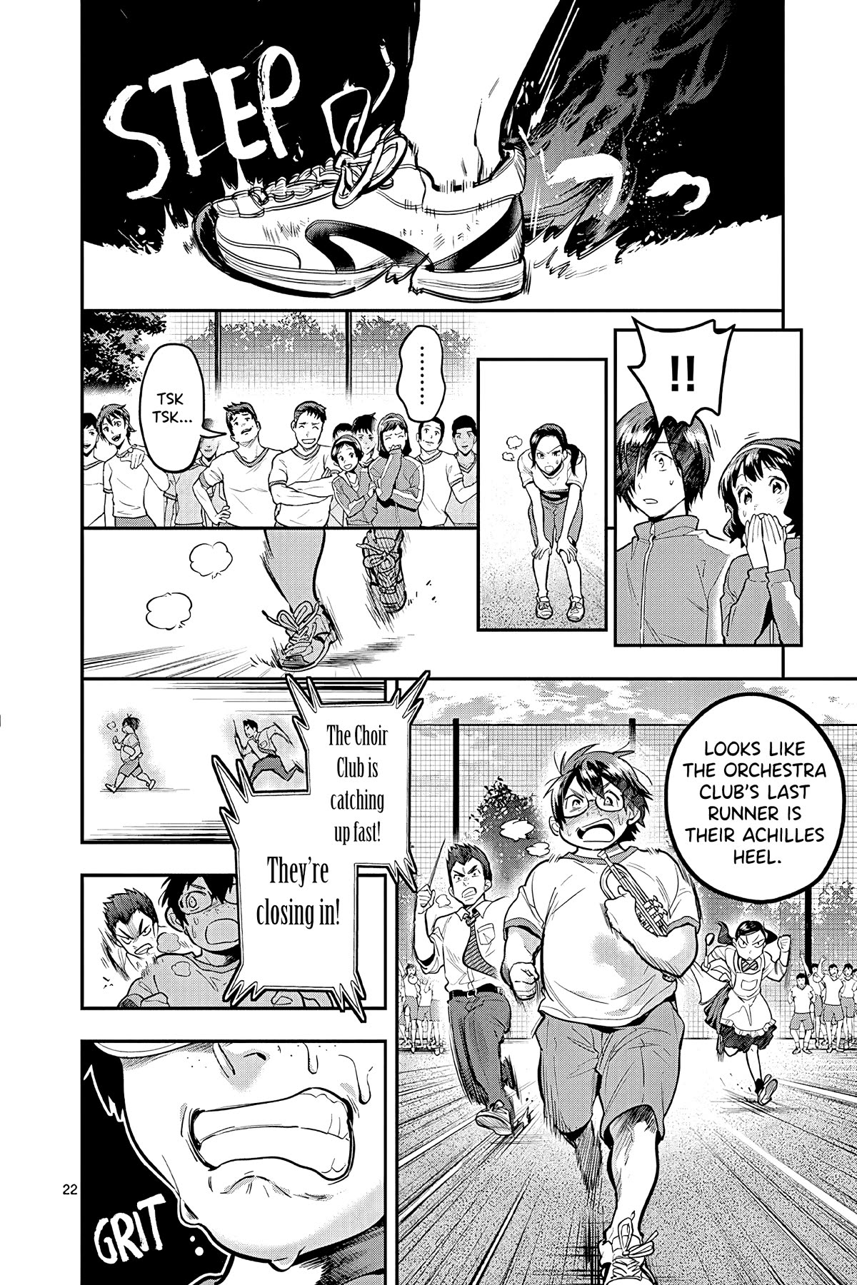 Ao no Orchestra Chapter 49 page 22 - Chapter 49: The Sports Festival