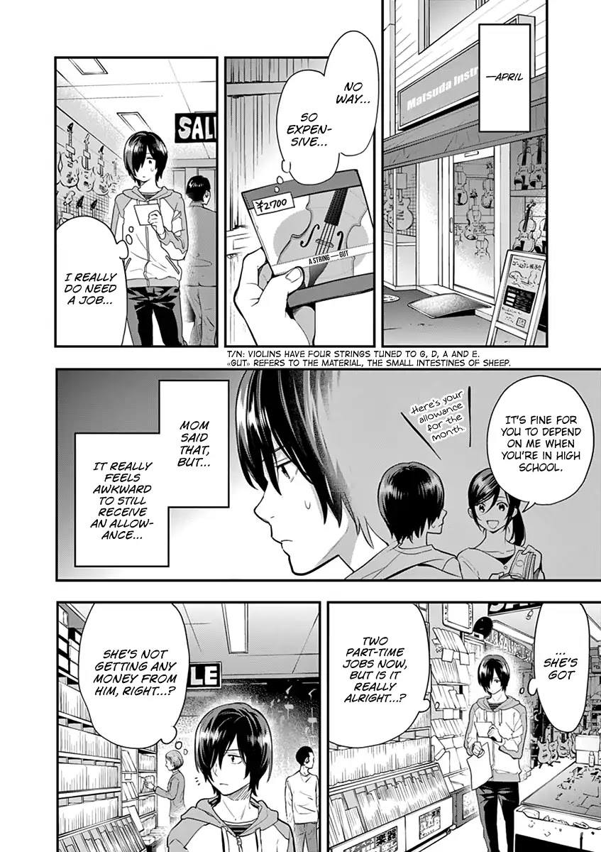 Ao no Orchestra Chapter 5 page 14 - Chapter 5: Spring